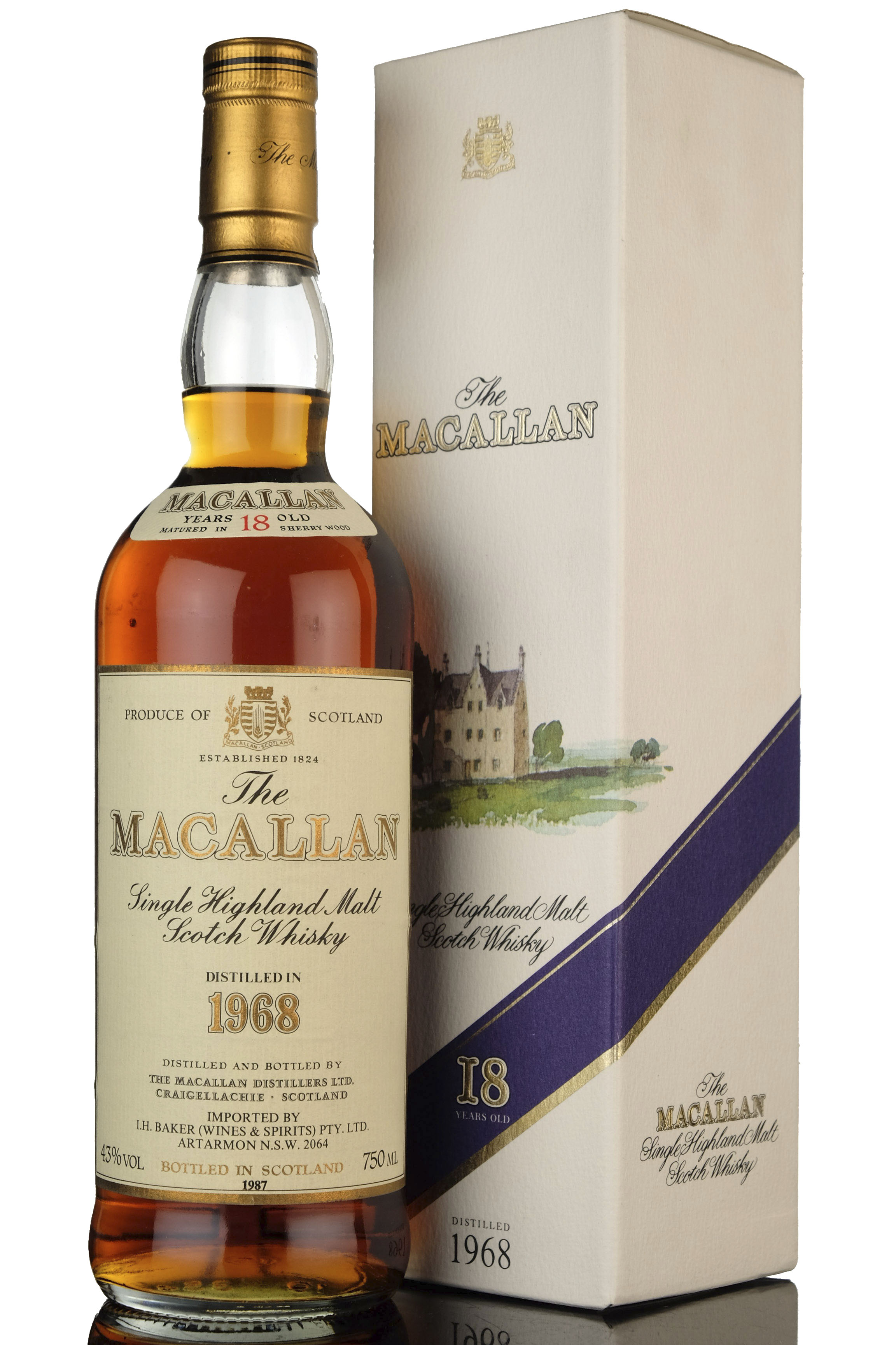 Macallan 1968-1987 - 18 Year Old