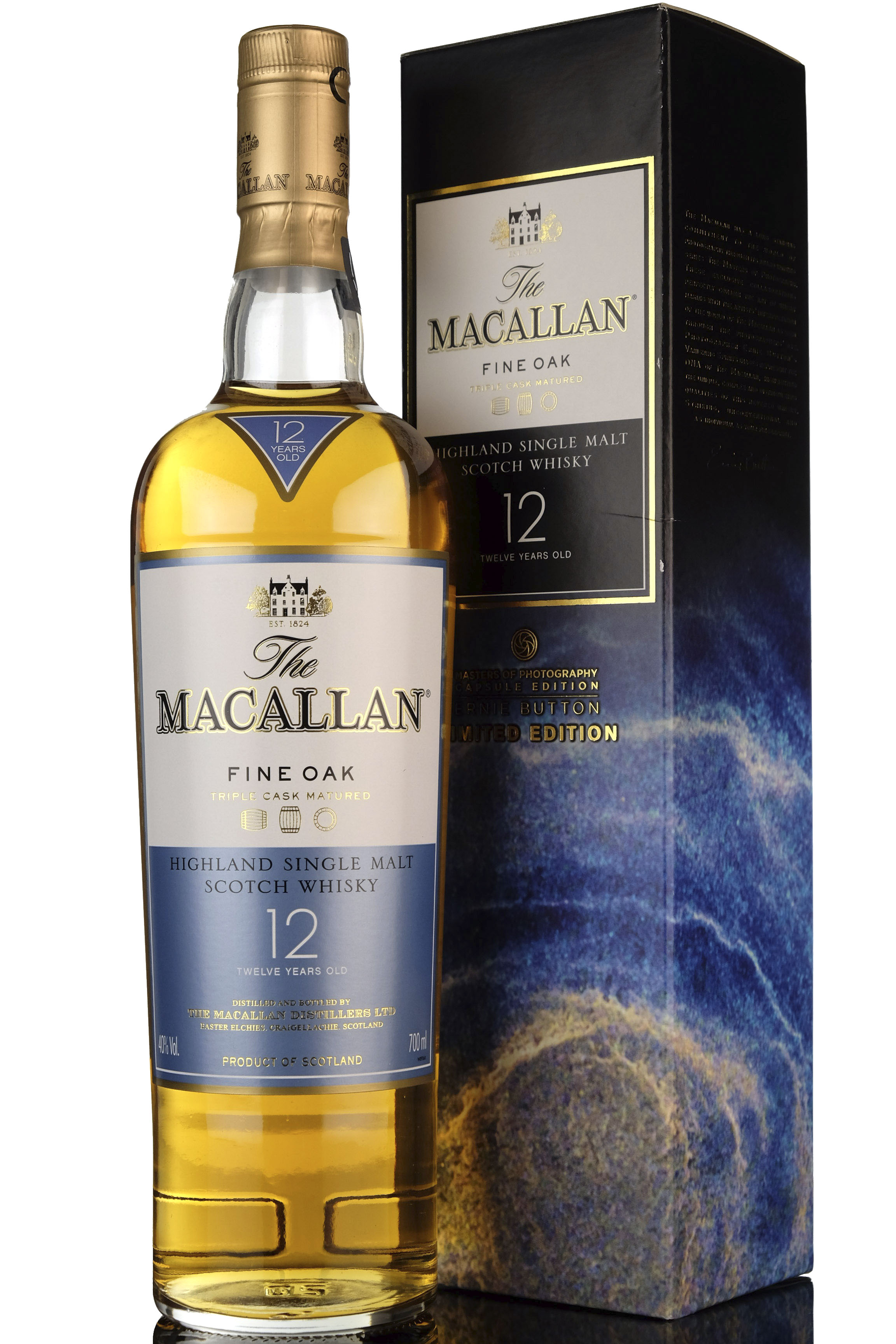 Macallan 12 Year Old - Fine Oak - Ernie Button Edition