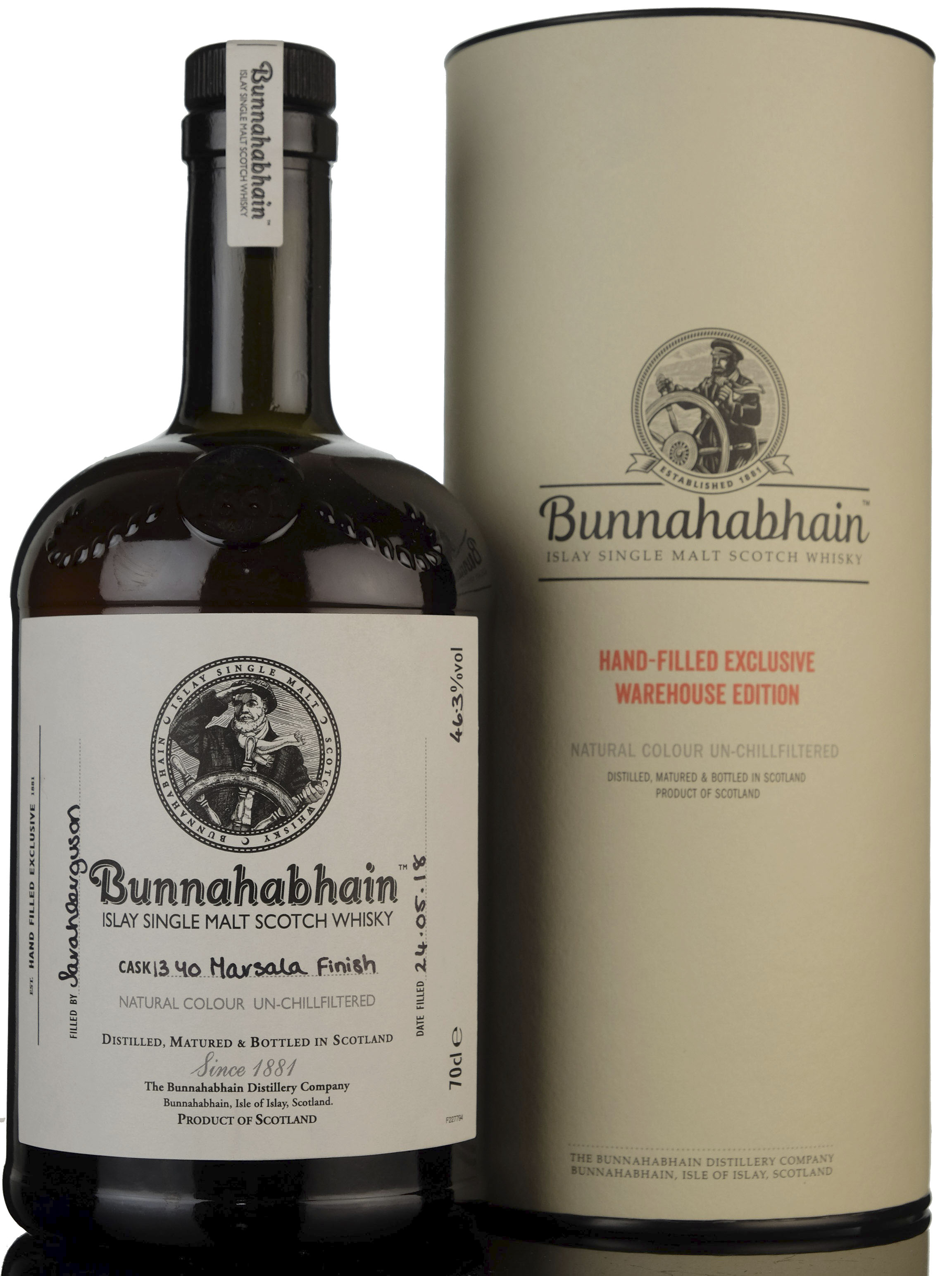Bunnahabhain Hand Filled 2018