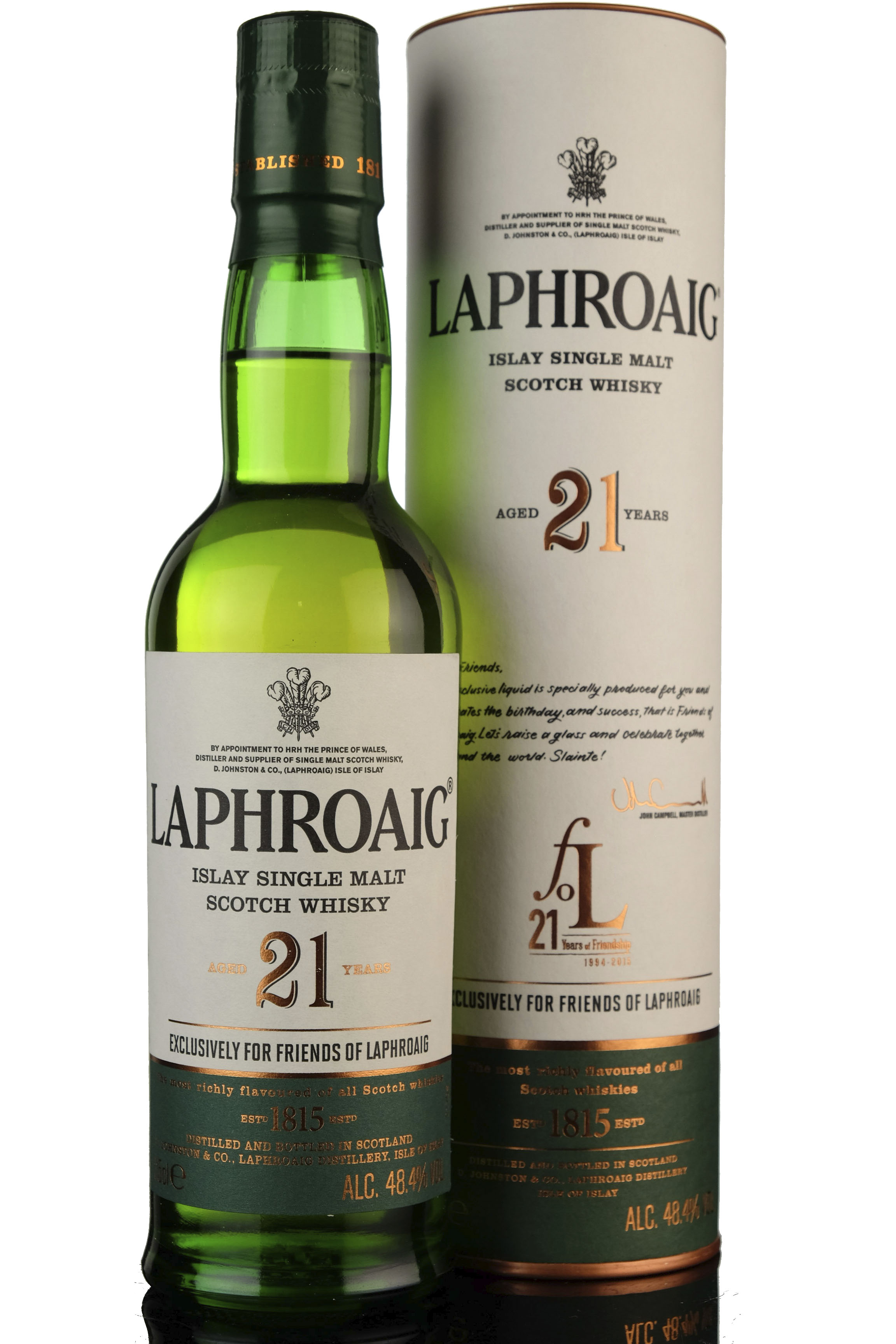 Laphroaig 21 Year Old - 35cl