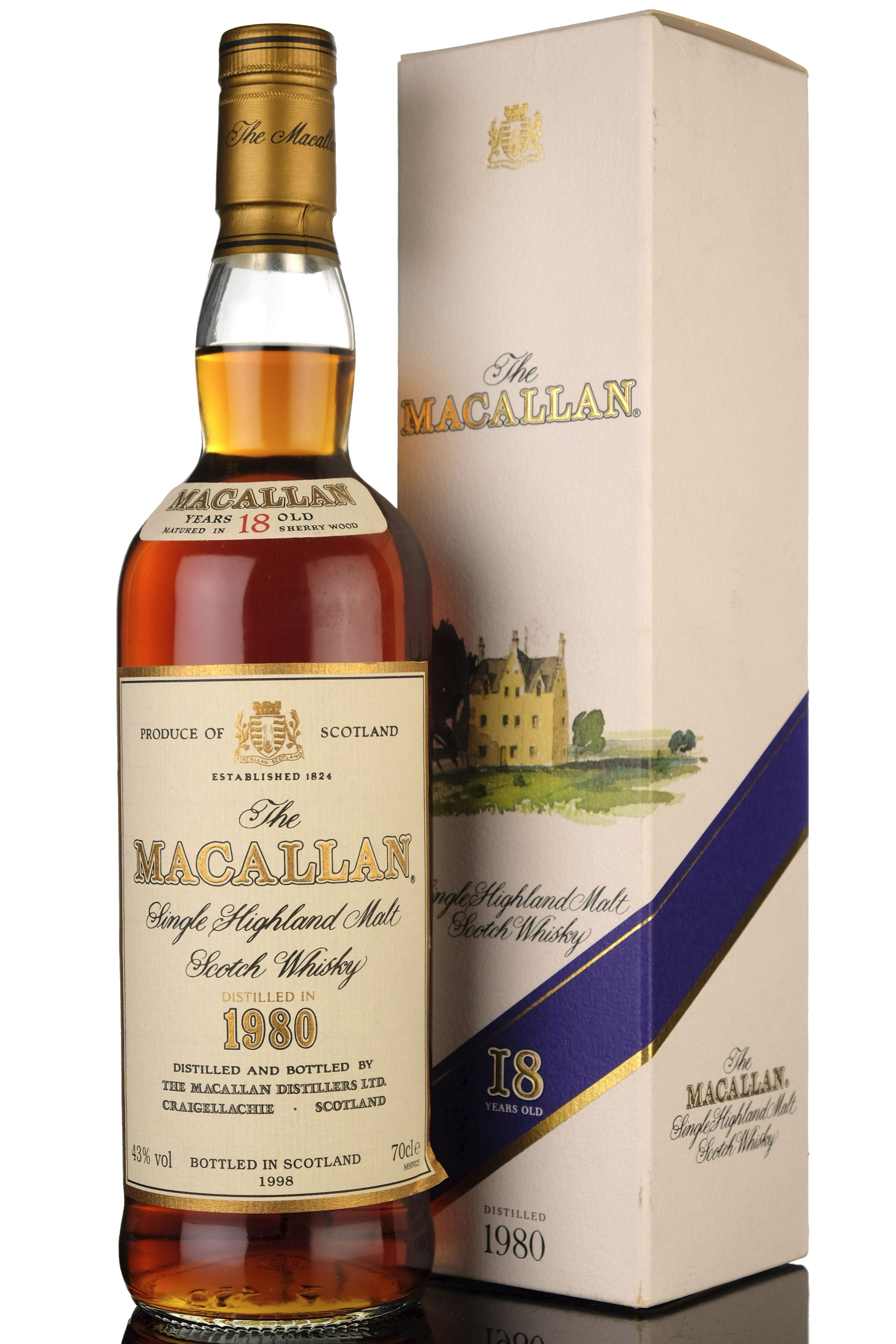 Macallan 1980-1998 - 18 Year Old