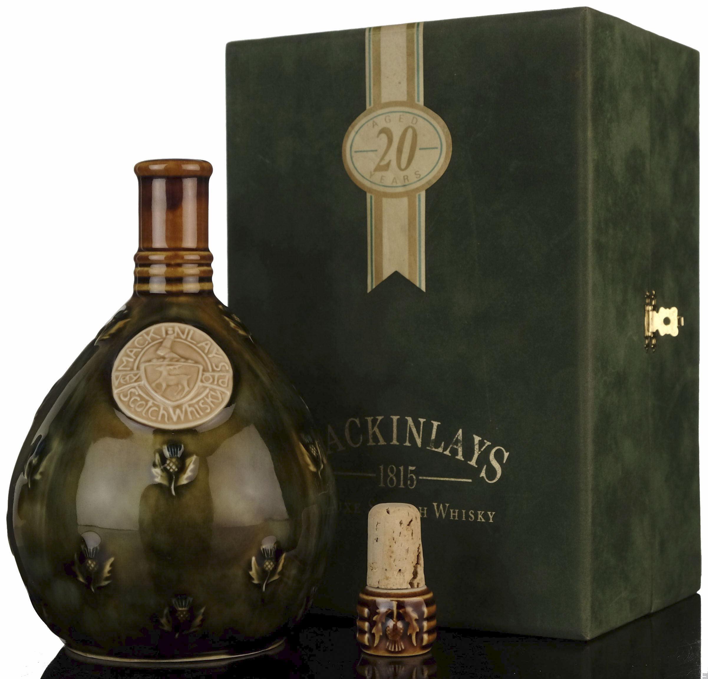 Mackinlays 20 Year Old - Ceramic Decanter
