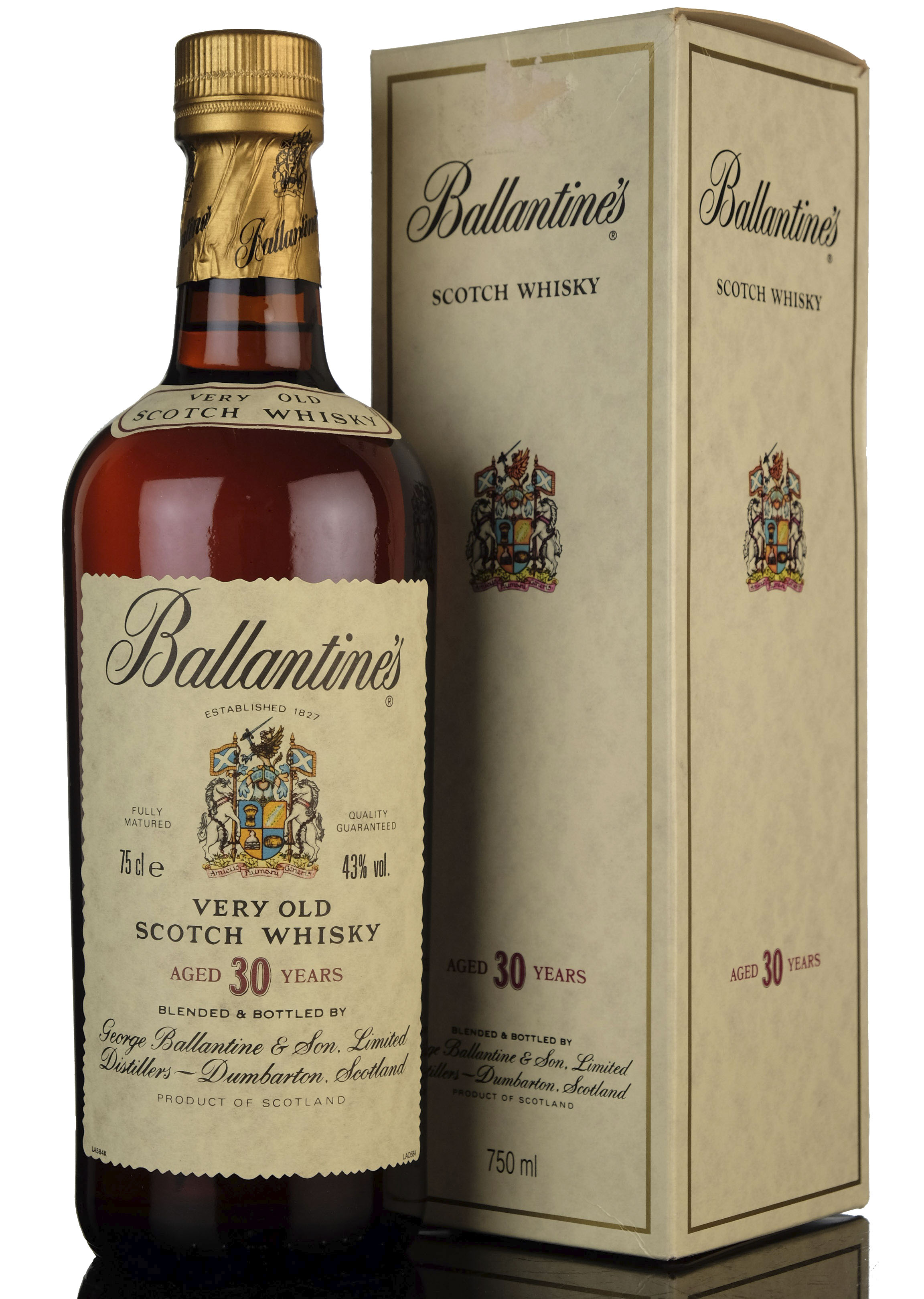Ballantines 30 Year Old - 1980s