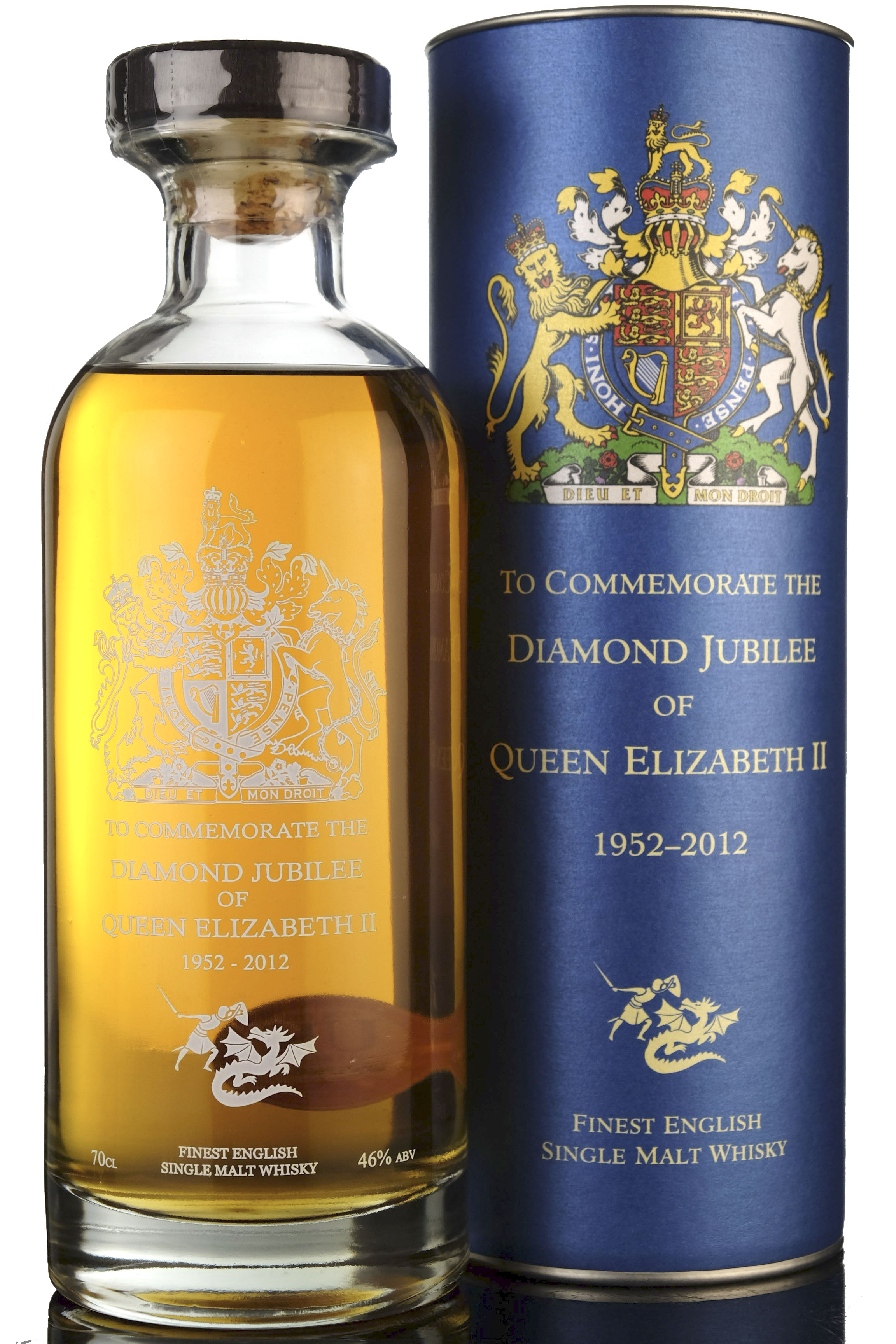English Whisky Diamond Jubilee Of Queen Elizabeth 19522012