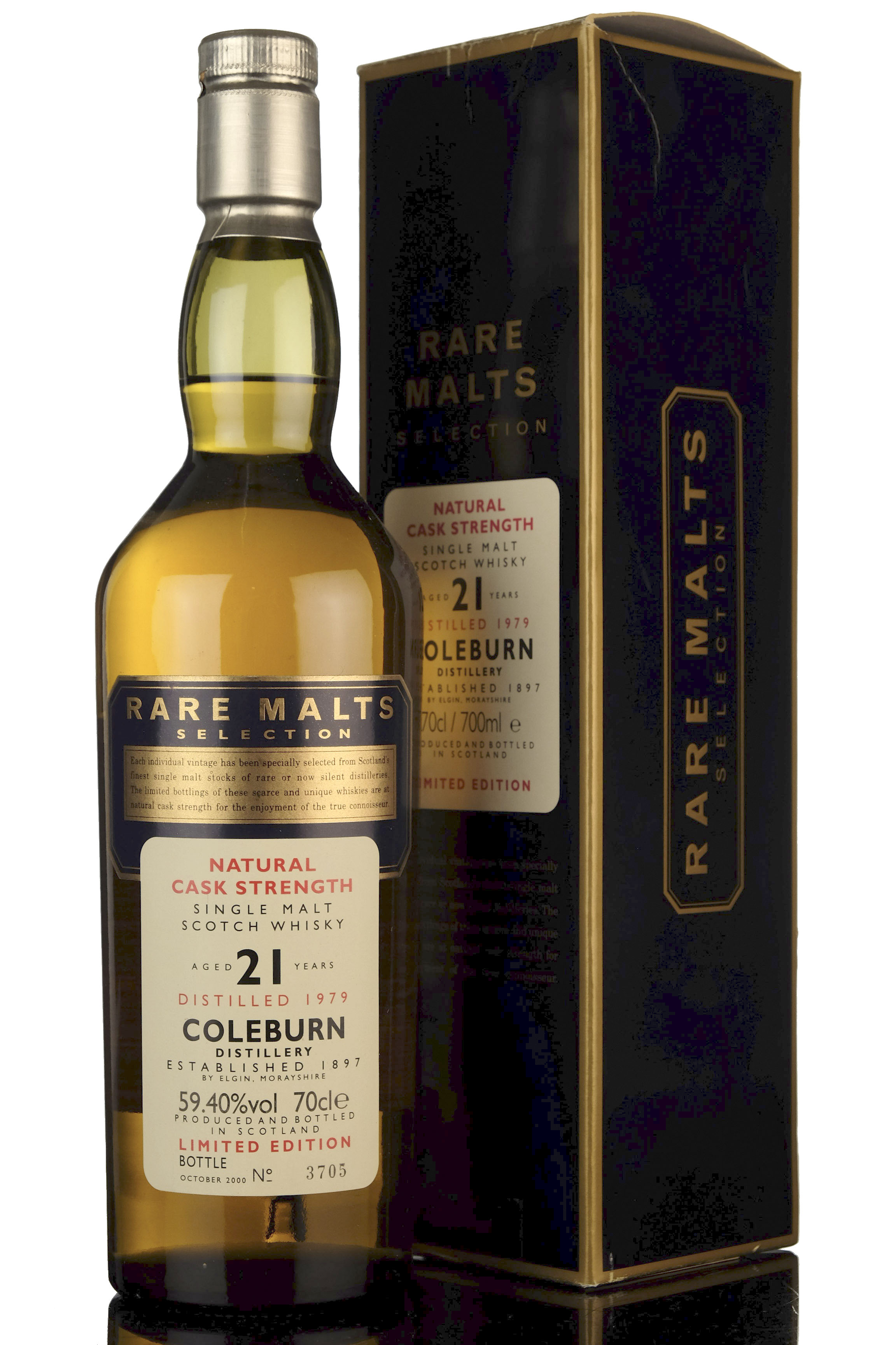 Coleburn 1979-2000 - 21 Year Old - Rare Malts 59.40%