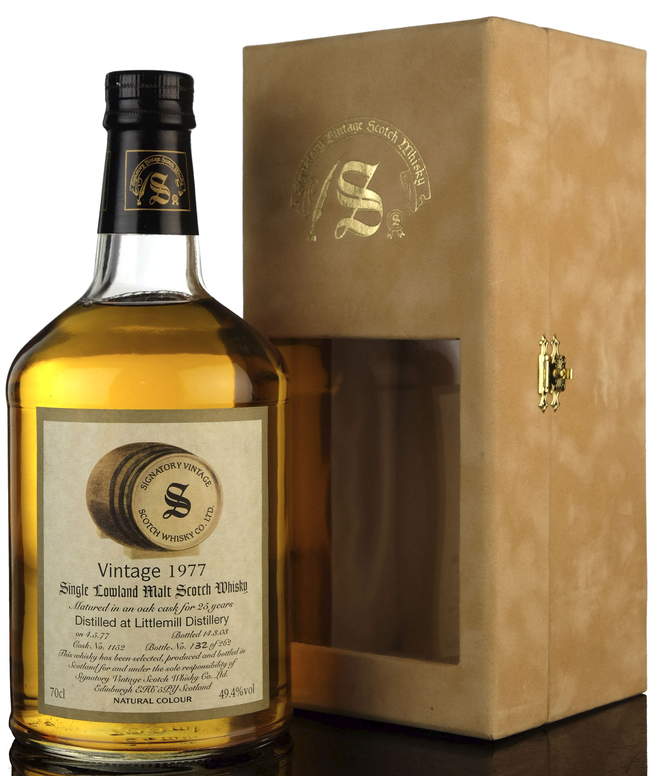 Littlemill 1977 - 2003 25 Signatory Vintage