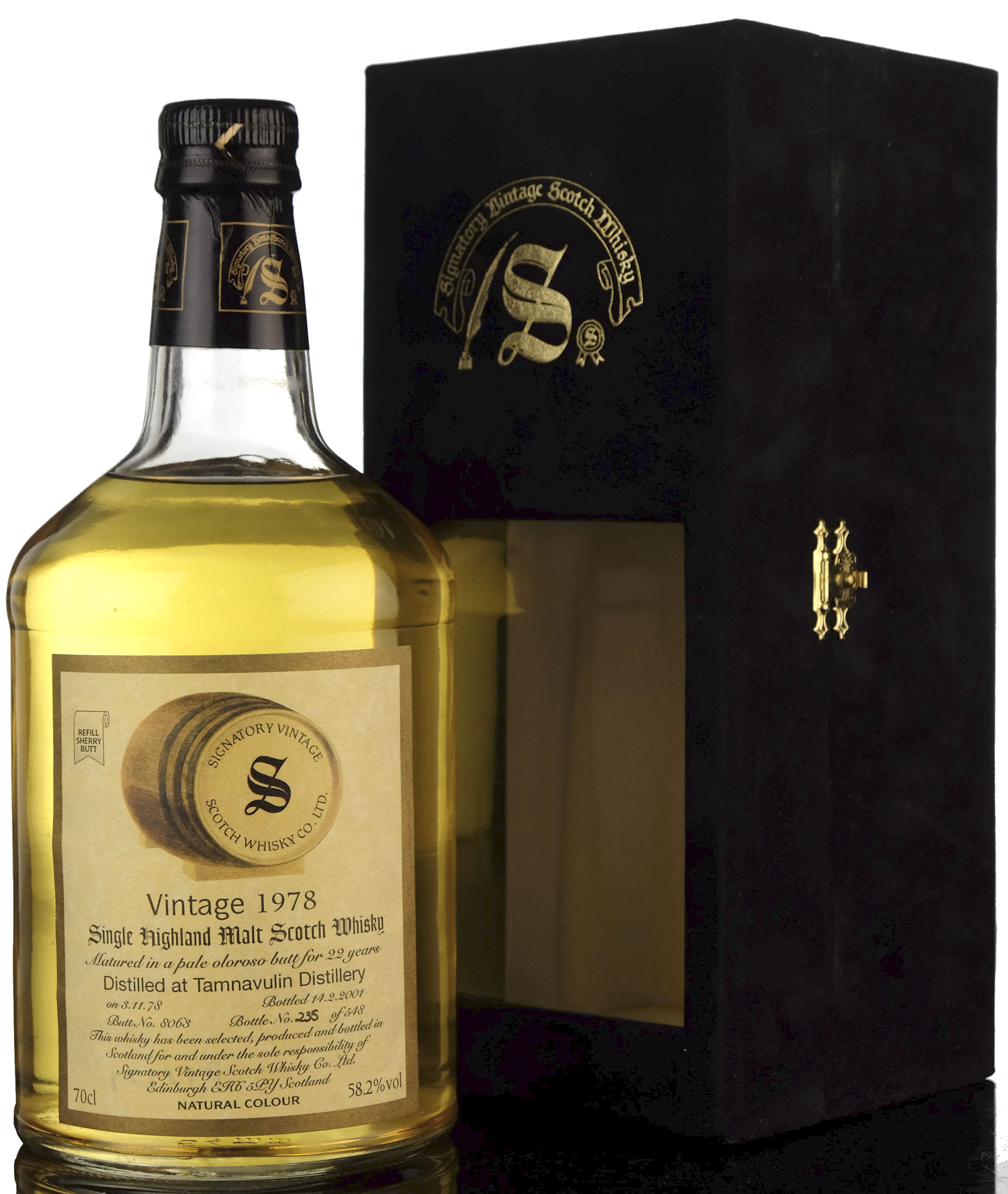 Tamnavulin 1978 - 2001 22 Signatory Vintage