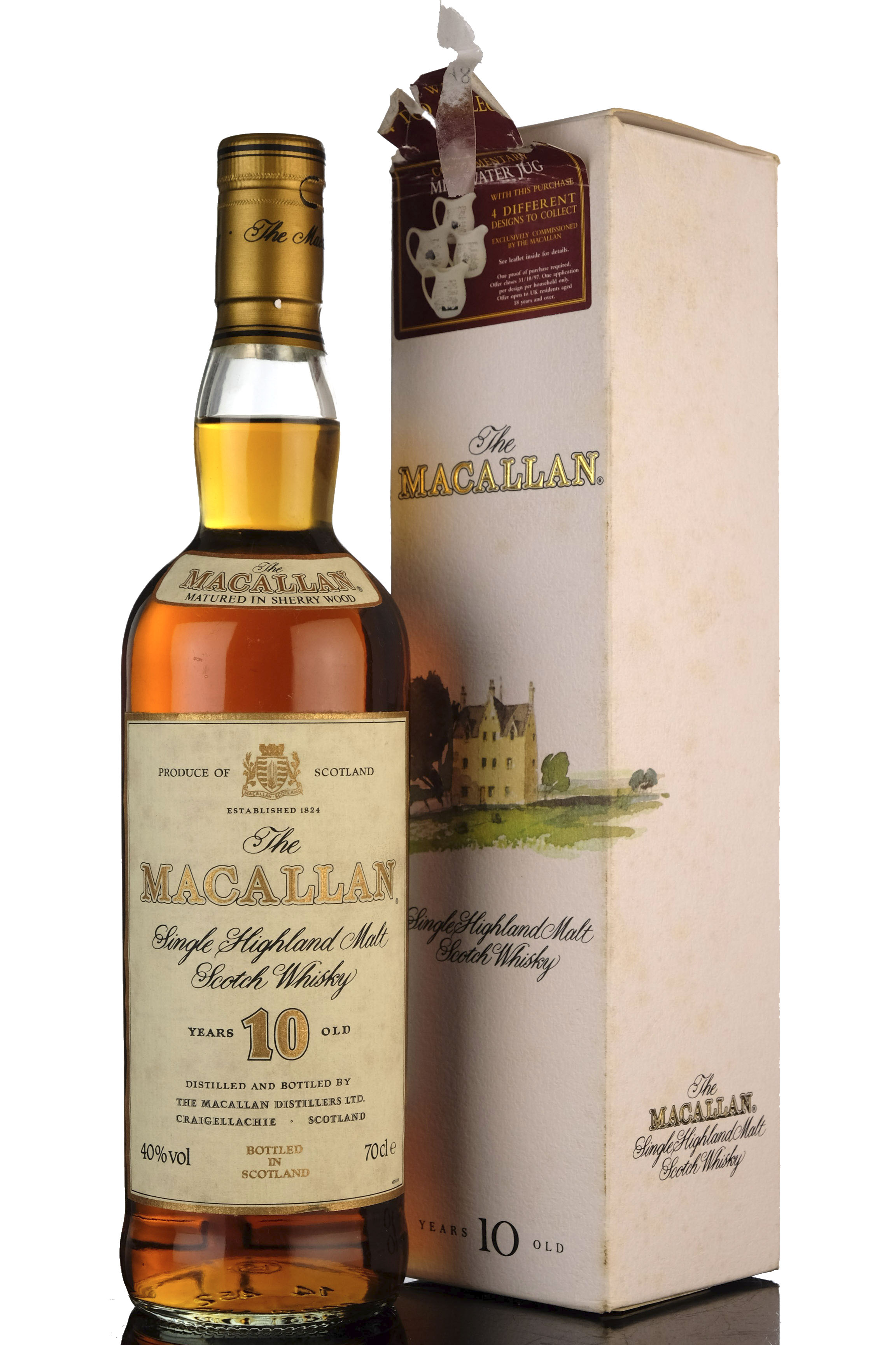 Macallan 10 Year Old - Sherry Cask - 1990s