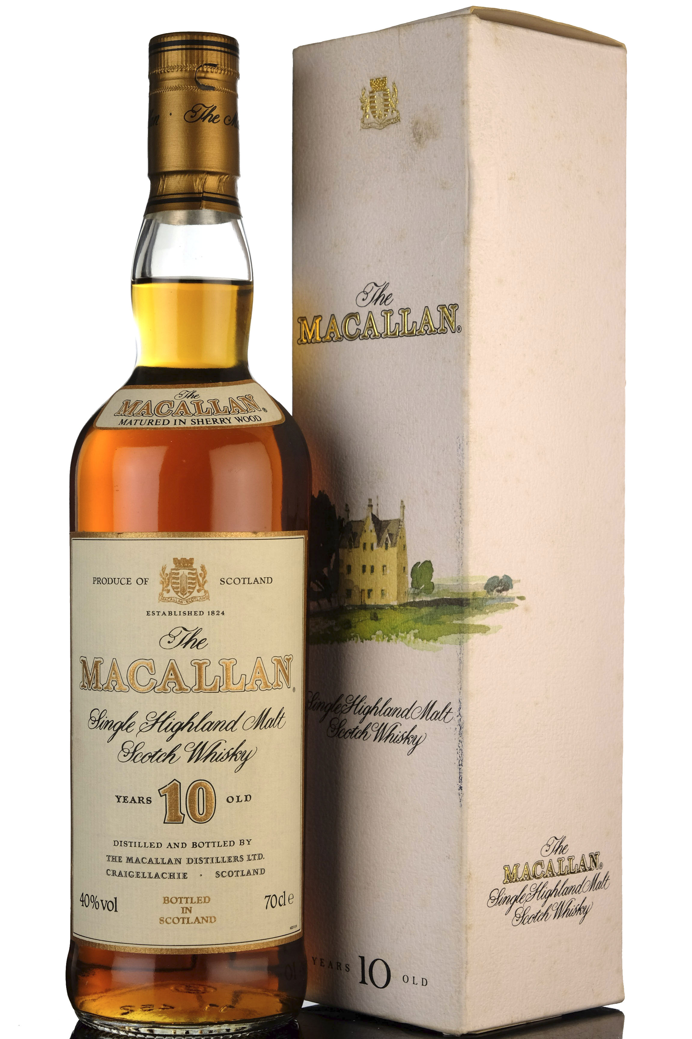 Macallan 10 Year Old - Sherry Cask - 1990s