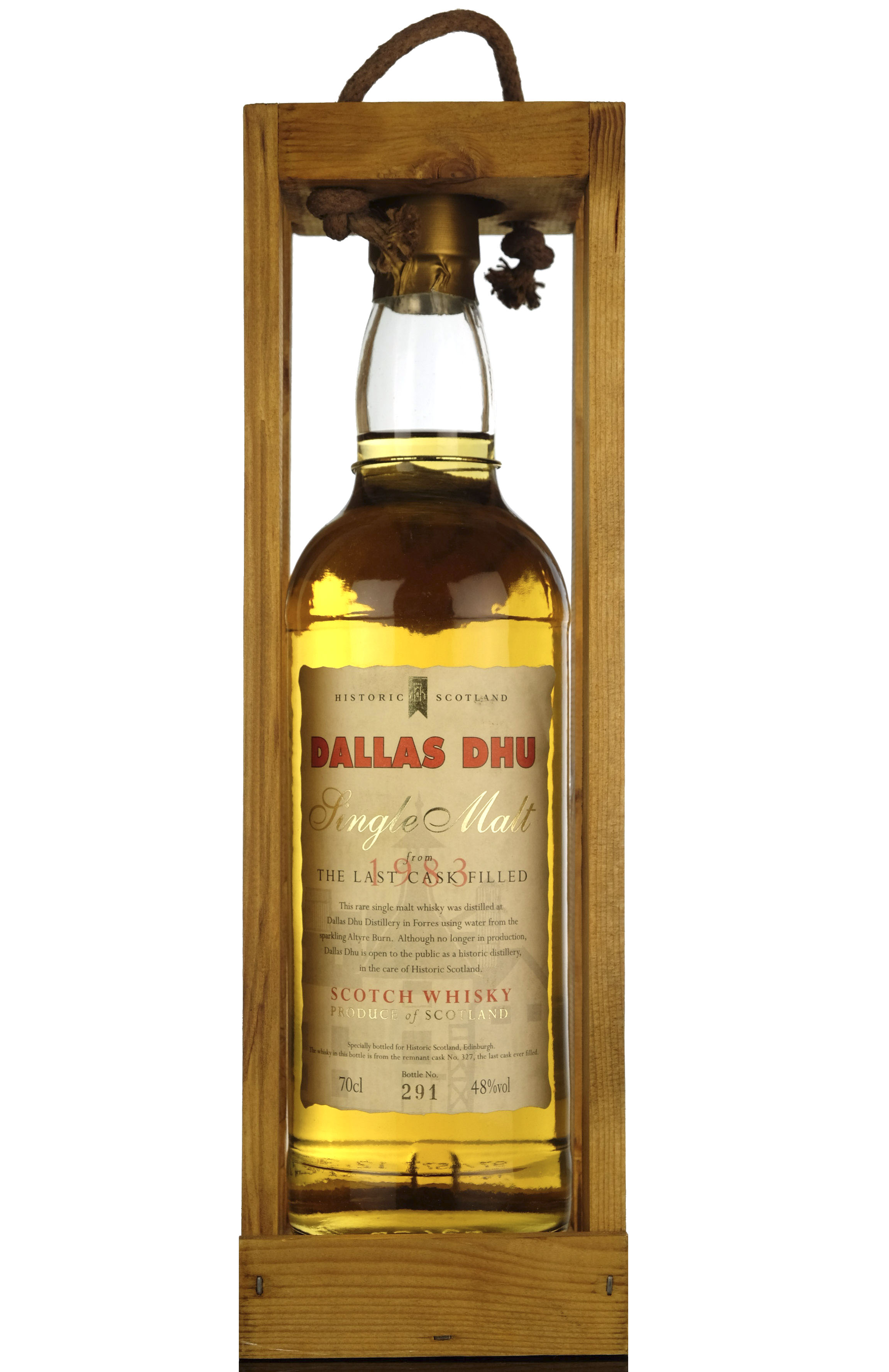 Dallas Dhu 1983 - Last Cask Filled