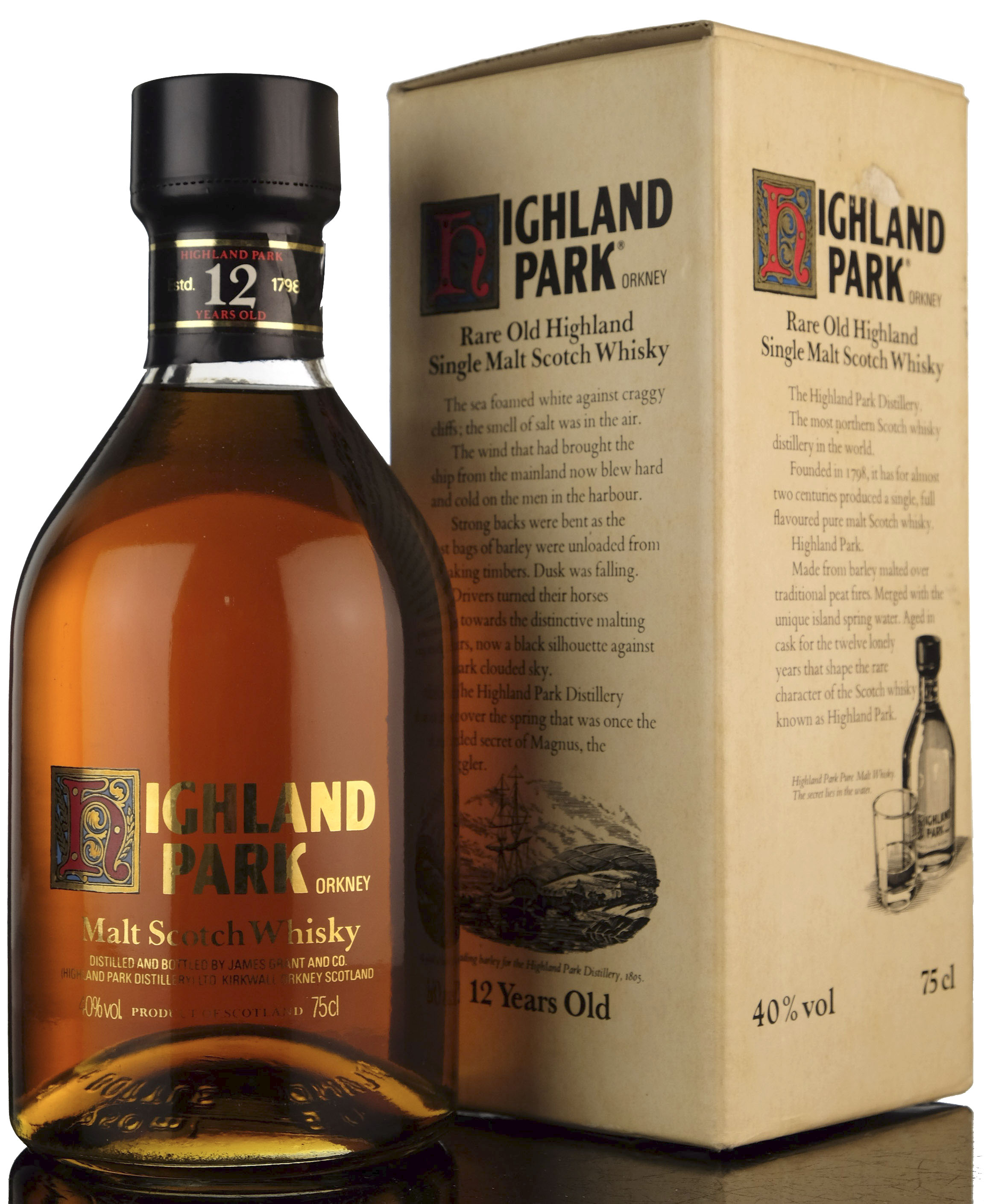 Highland Park 12 Year Old - 1980s