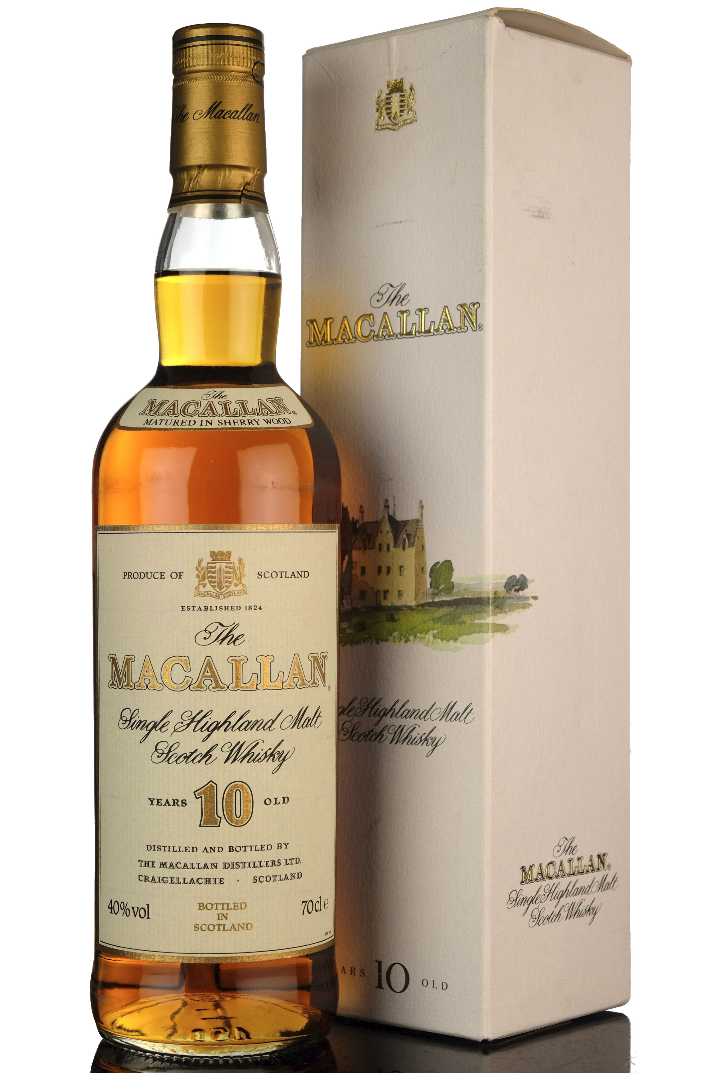 Macallan 10 Year Old - Sherry Cask - 1990s