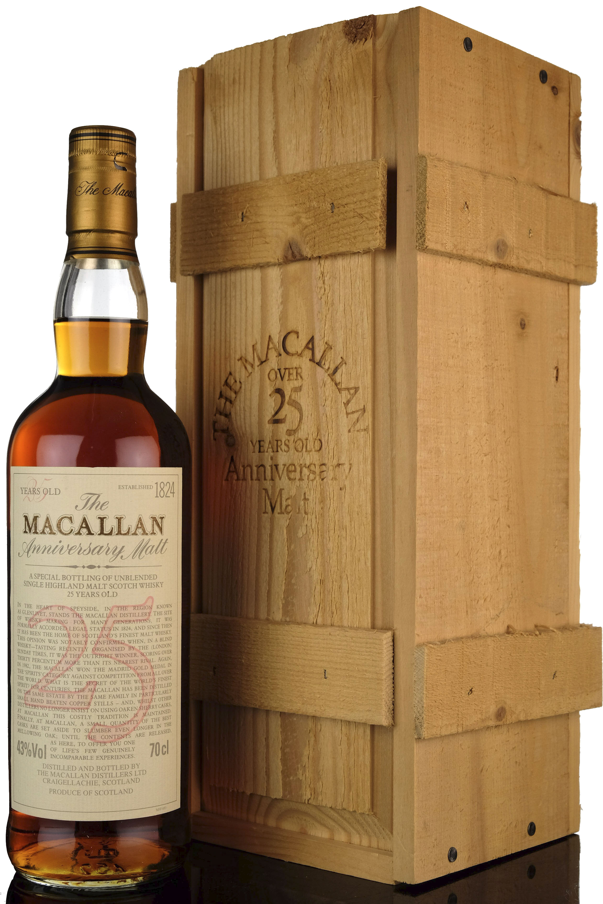 Macallan 25 Year Old - Anniversary Malt