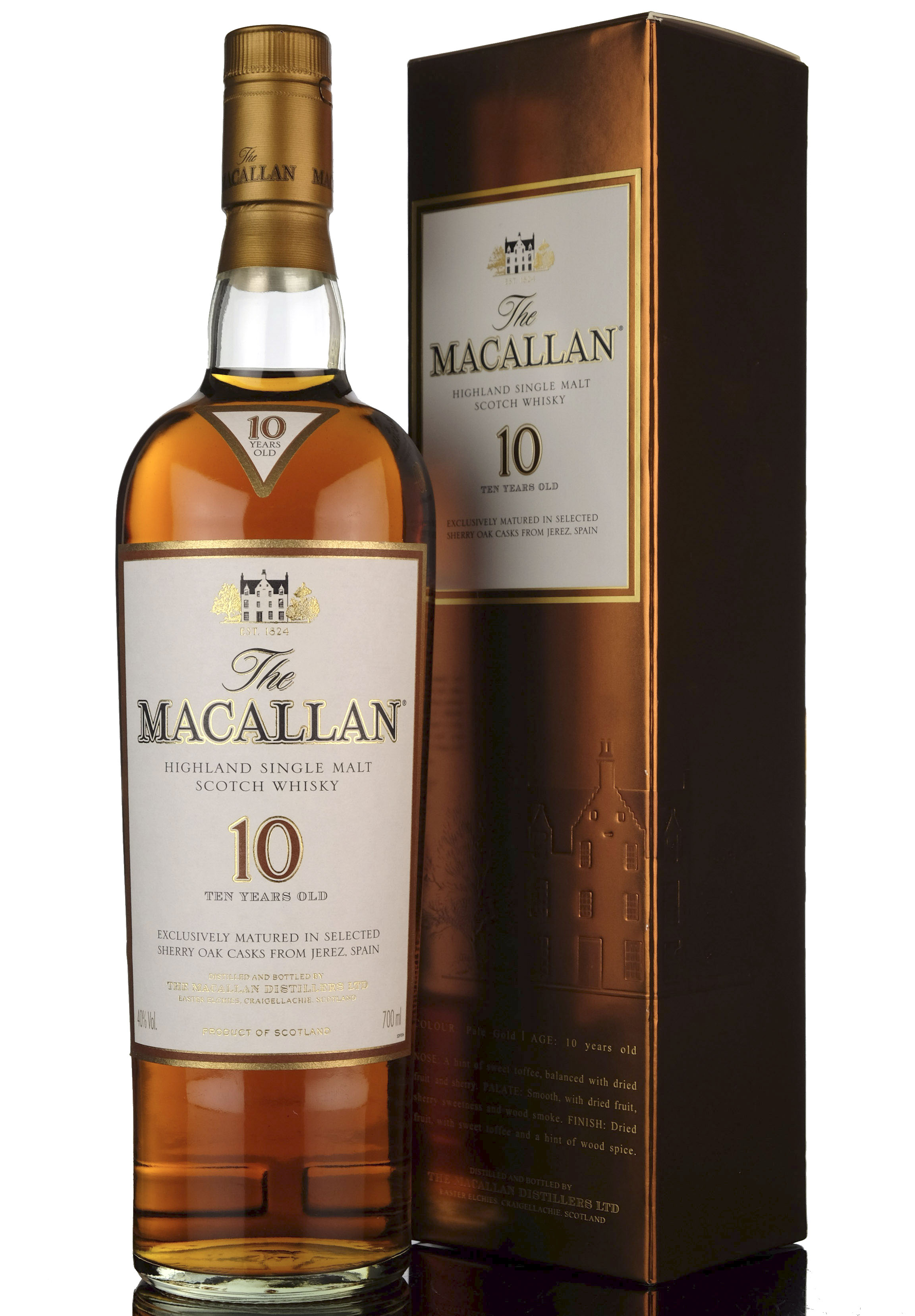 Macallan 10 Year Old - Sherry Casks - Mid 2000s