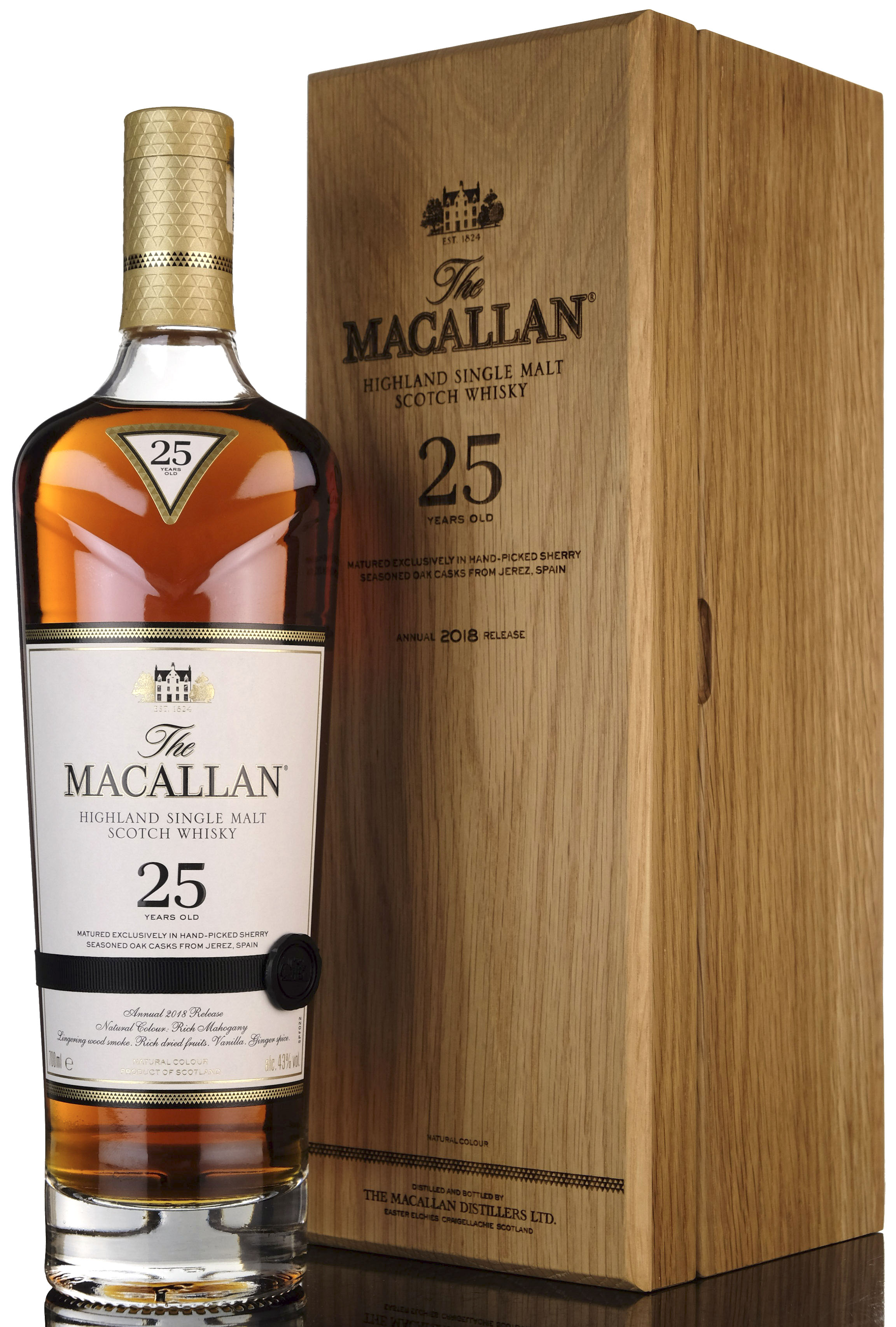 Macallan 25 Year Old - 2018 Release