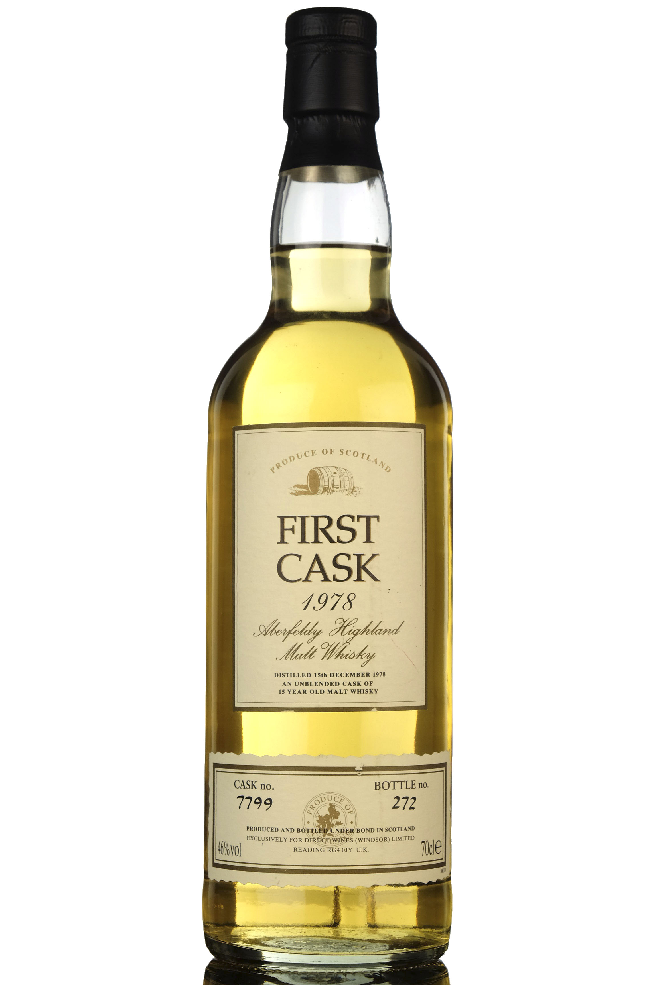 Aberfeldy 1978 15 First Cask Single Cask 7799