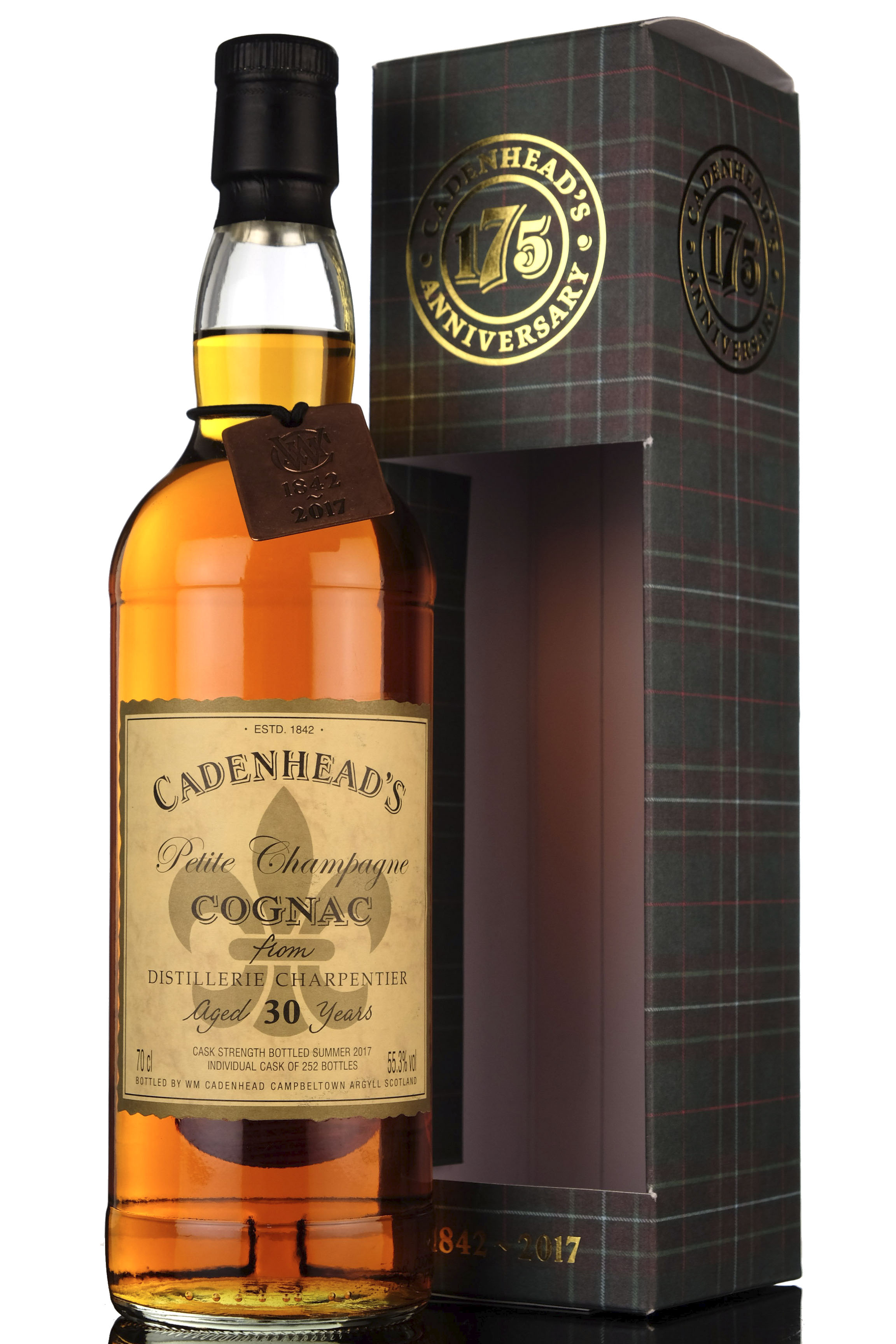 Charpentier 30 Cadenheads Cognac Summer 2017 Release Single Cask