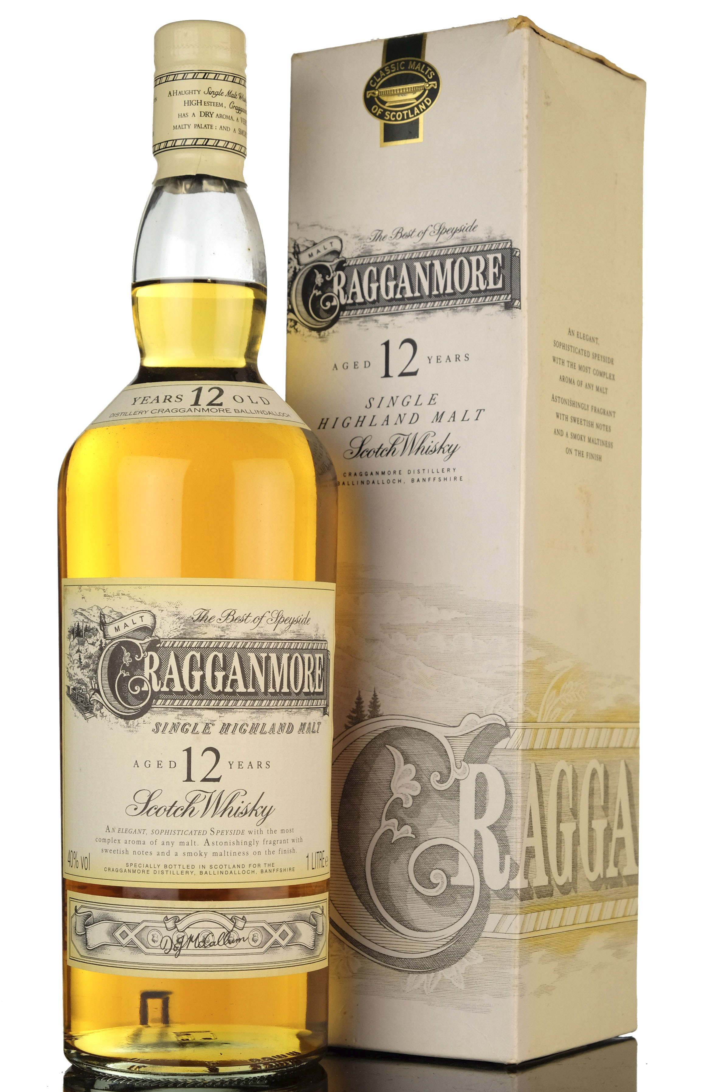Cragganmore 12 Year Old - 1 Litre