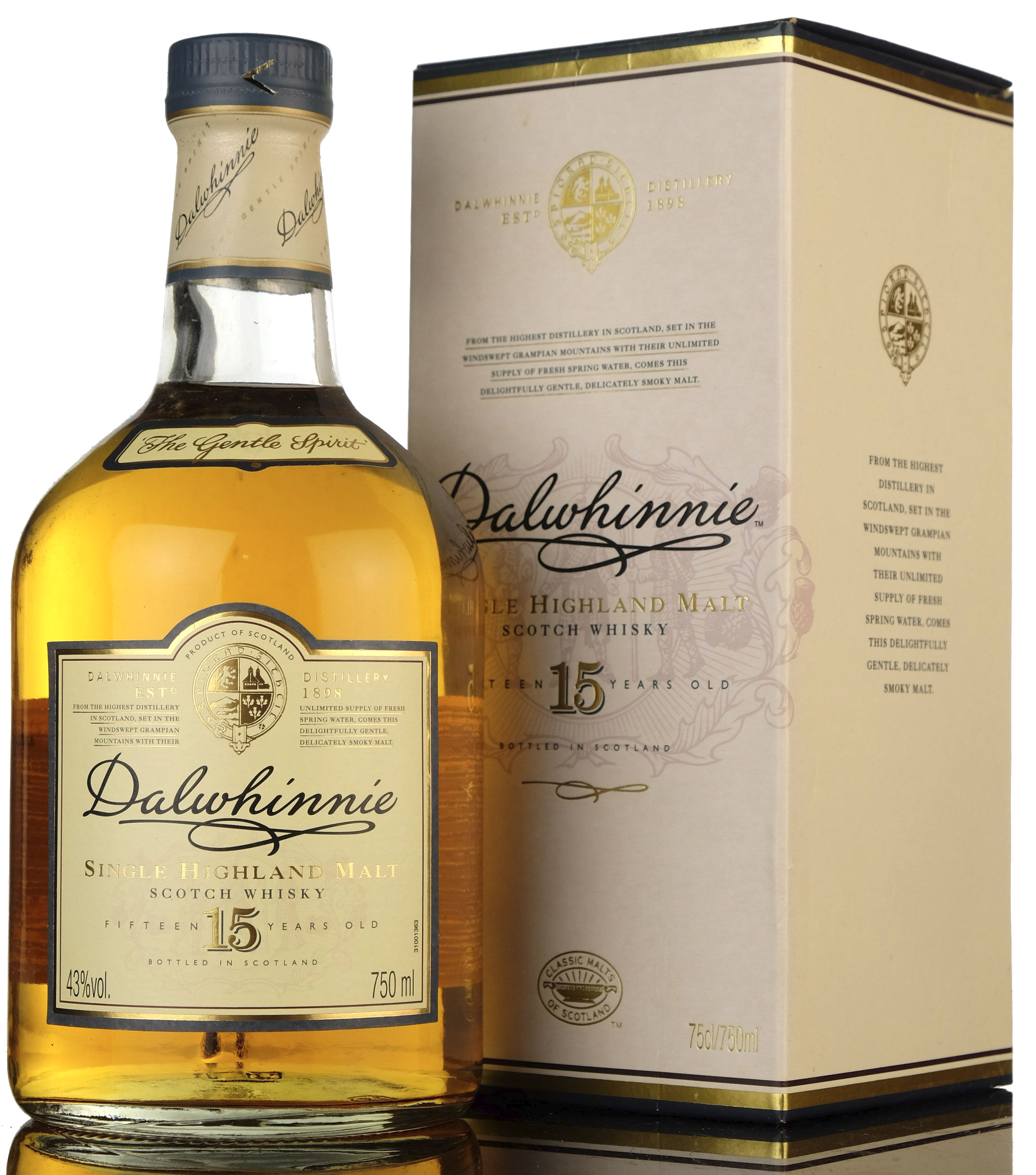 Dalwhinnie 15 Year Old - Early 2000s