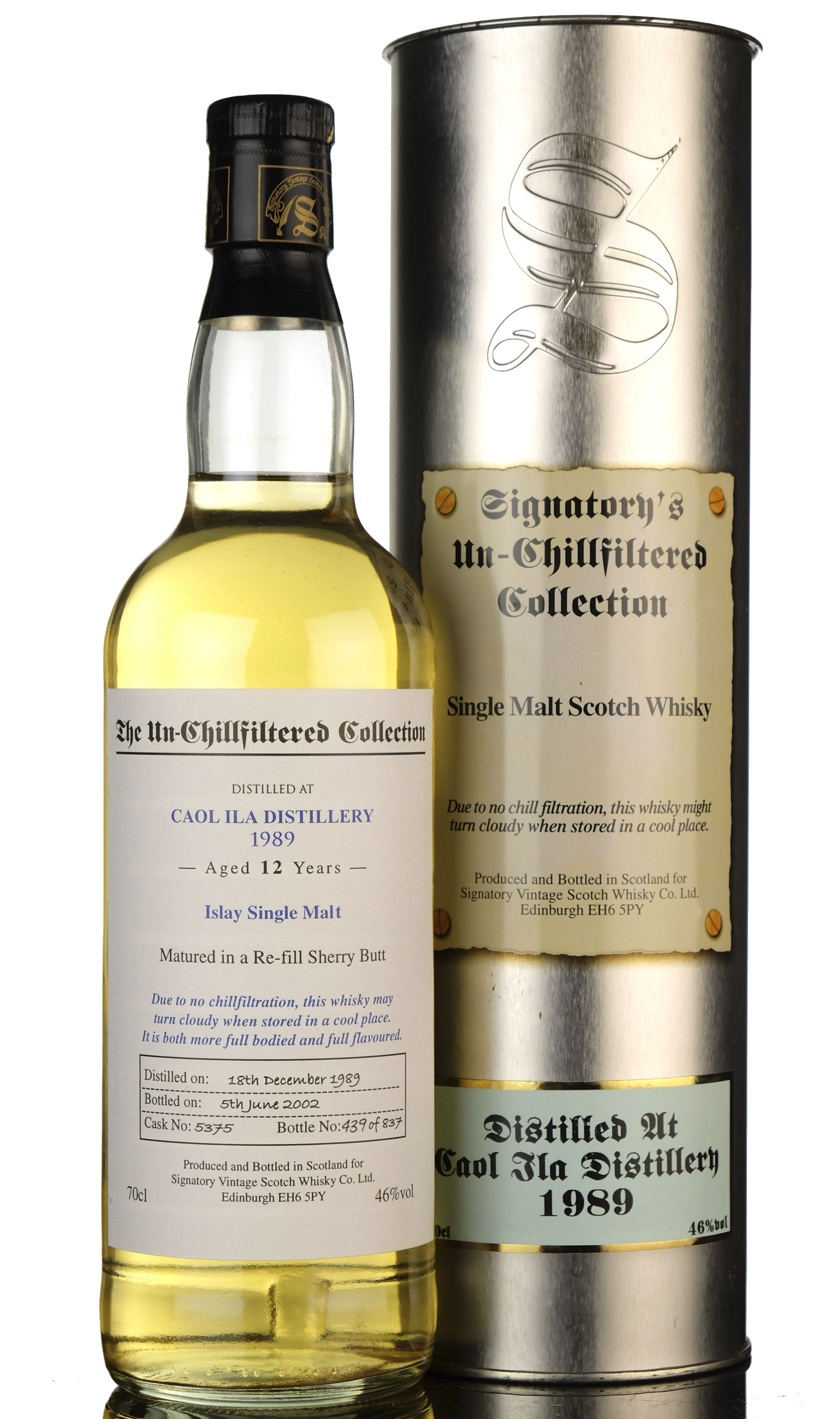 Caol Ila 19892002  12 Year Old  Signatory Vintage