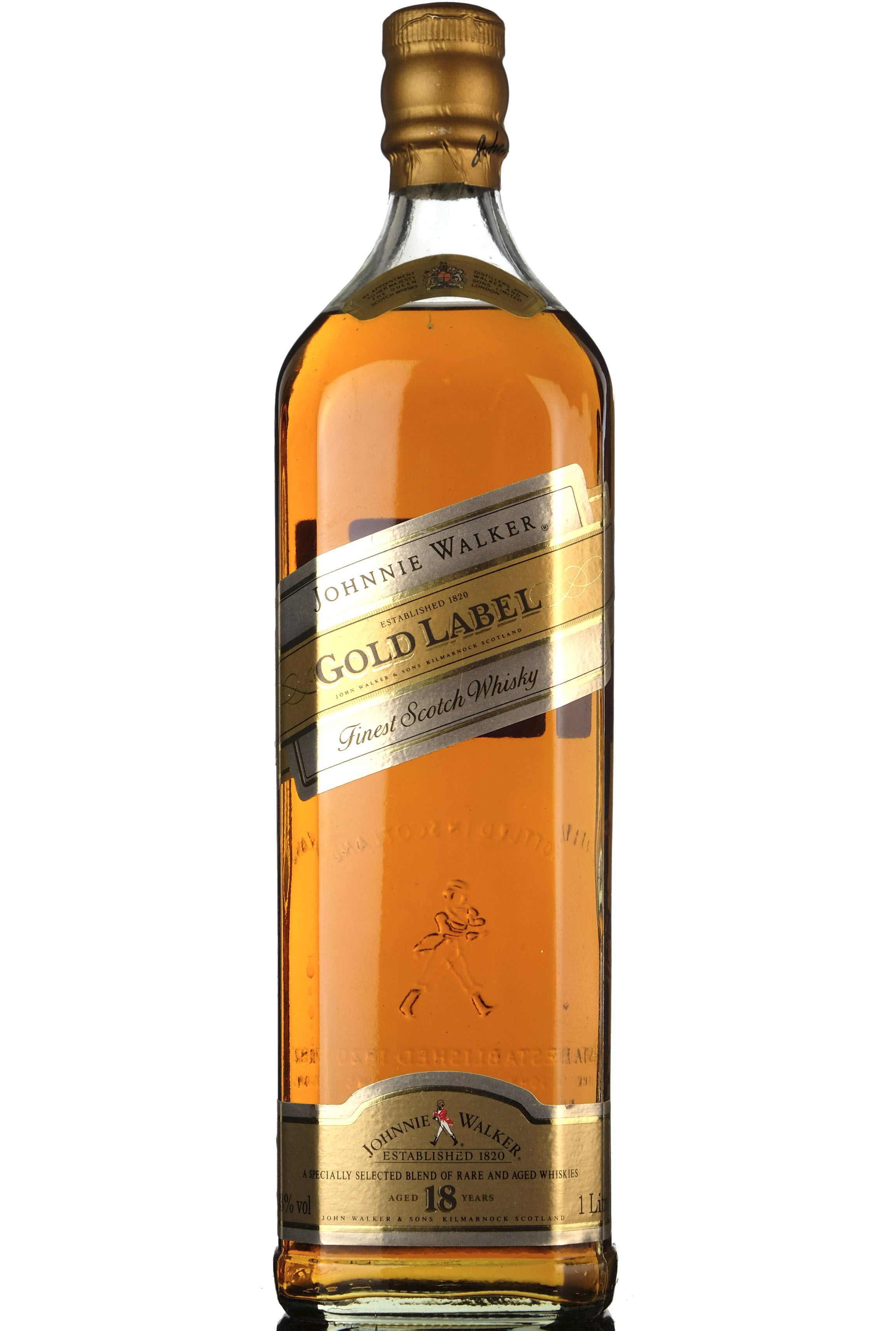 Johnnie Walker 18 Year Old - Gold Label - 1 Litre
