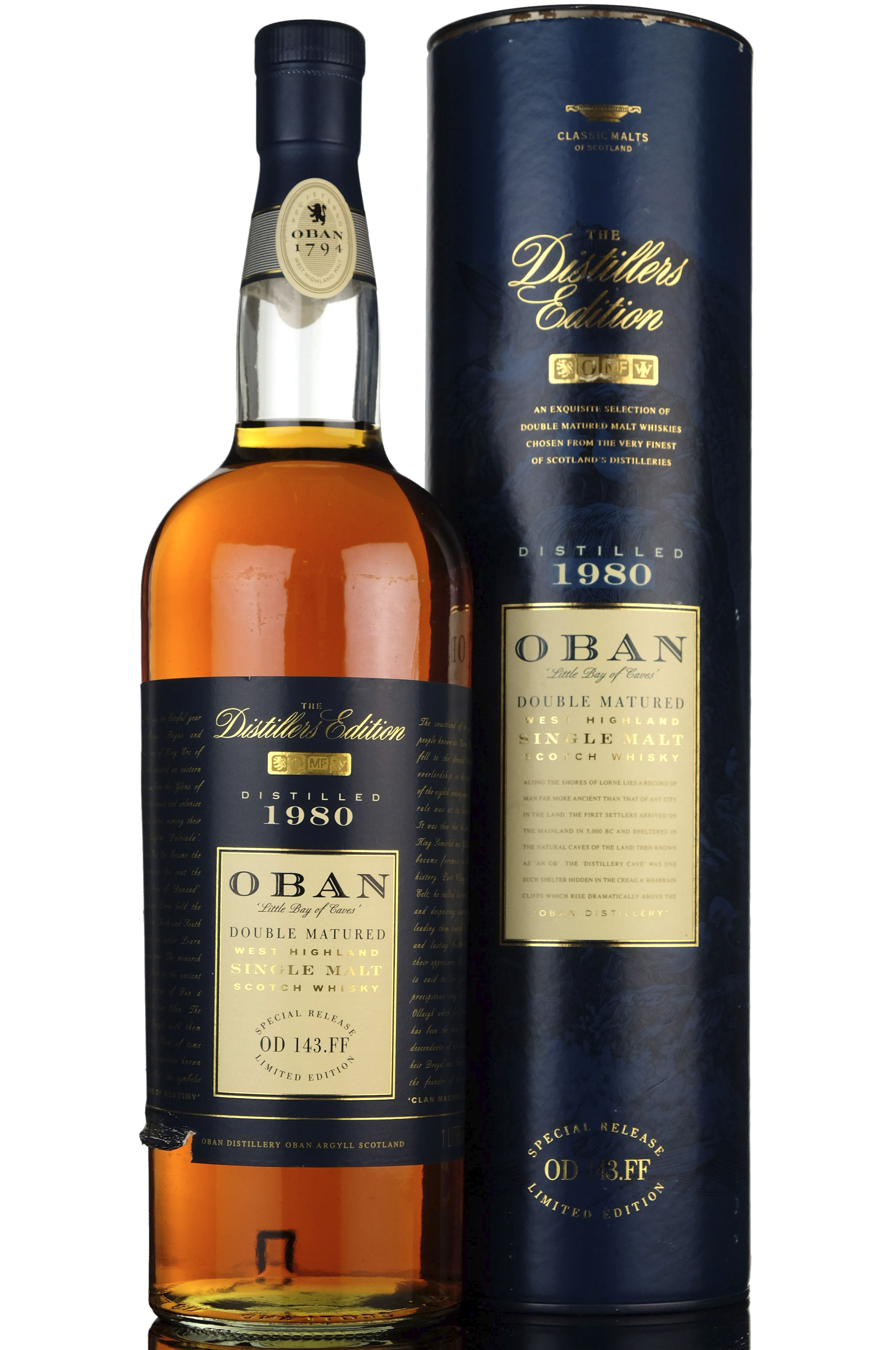 Oban 1980 - Distillers Edition - 1 Litre