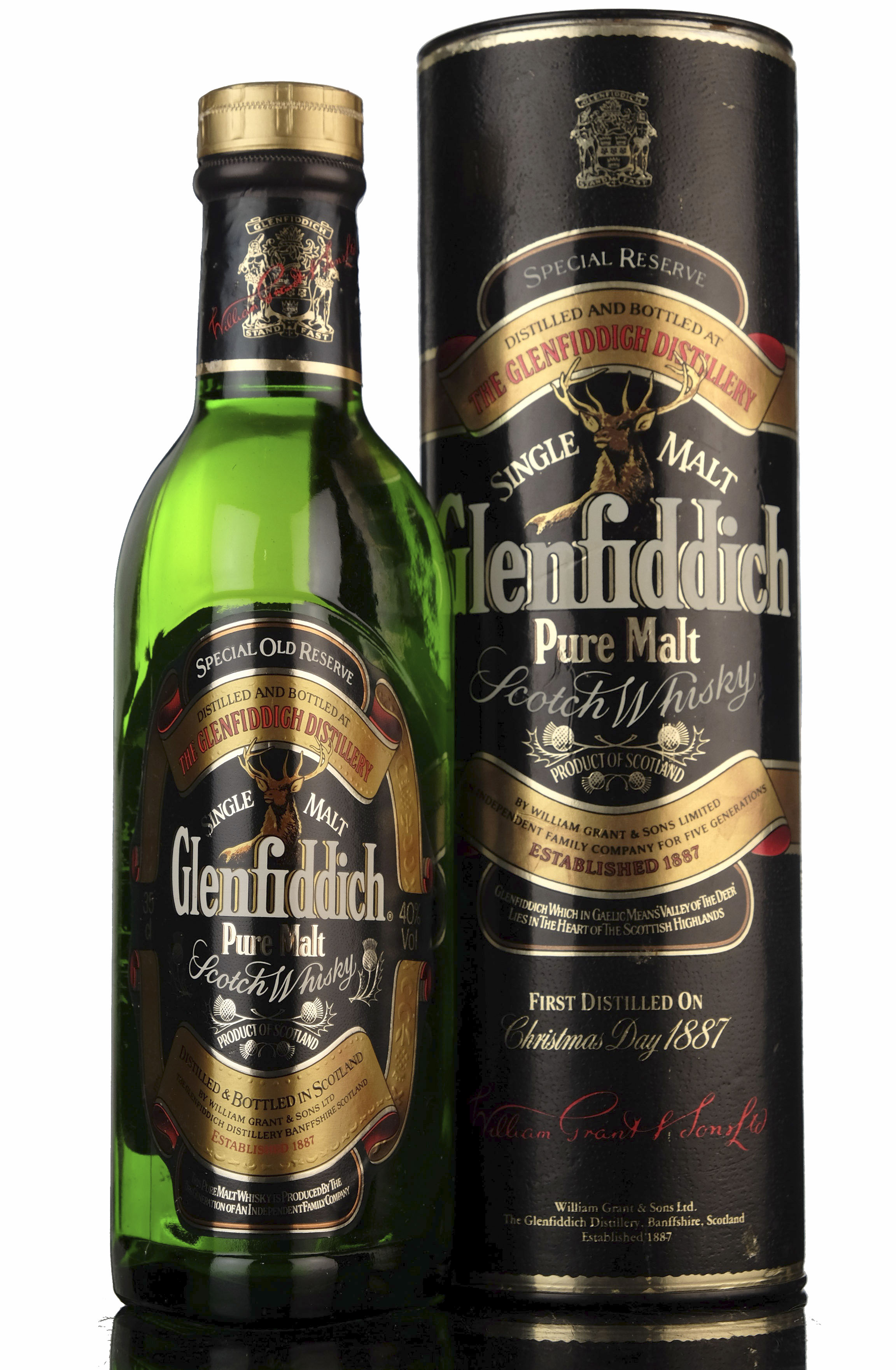 Glenfiddich Pure Malt - Half Bottle