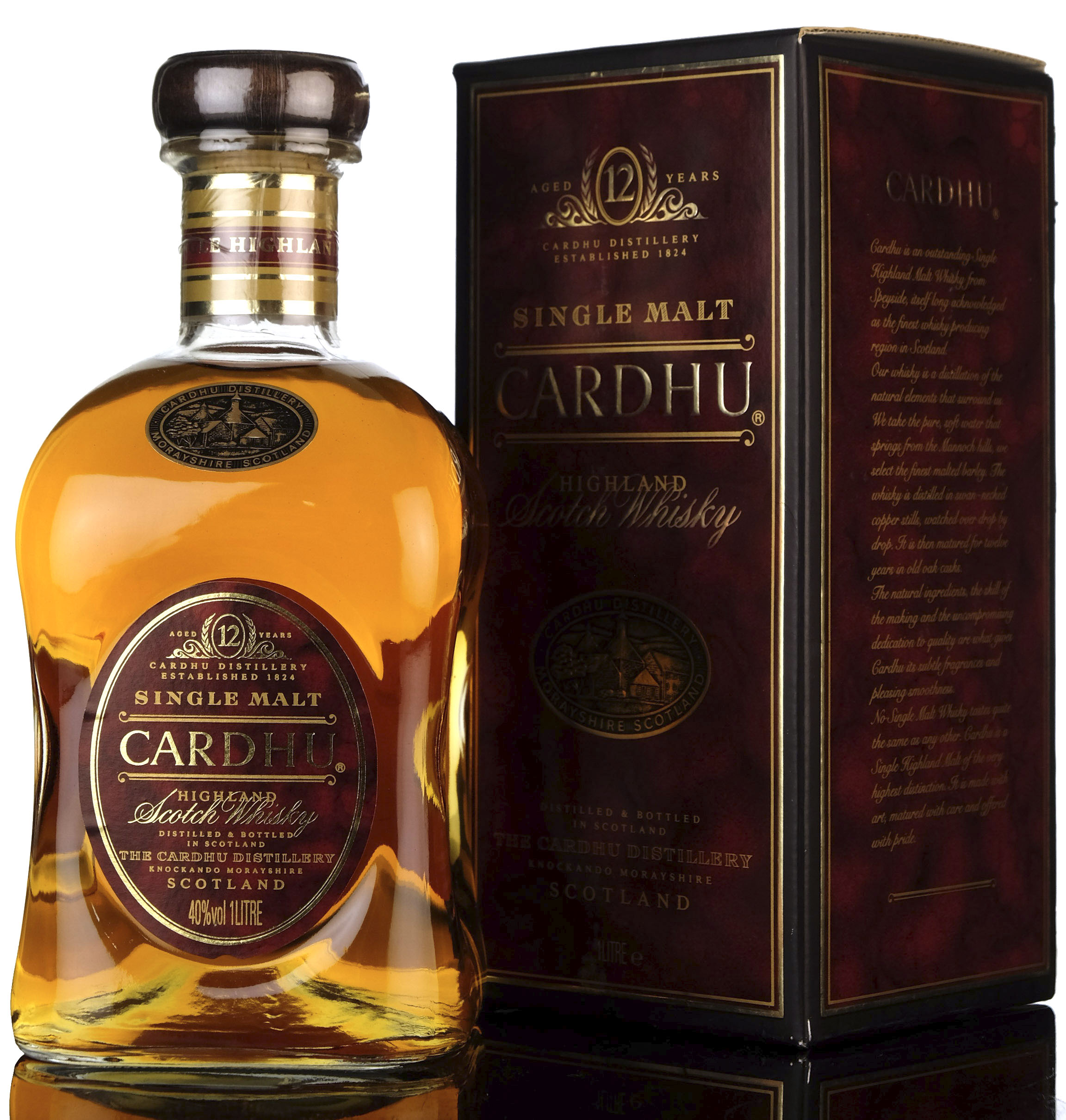 Cardhu 12 Year Old - Circa 2000 - 1 Litre