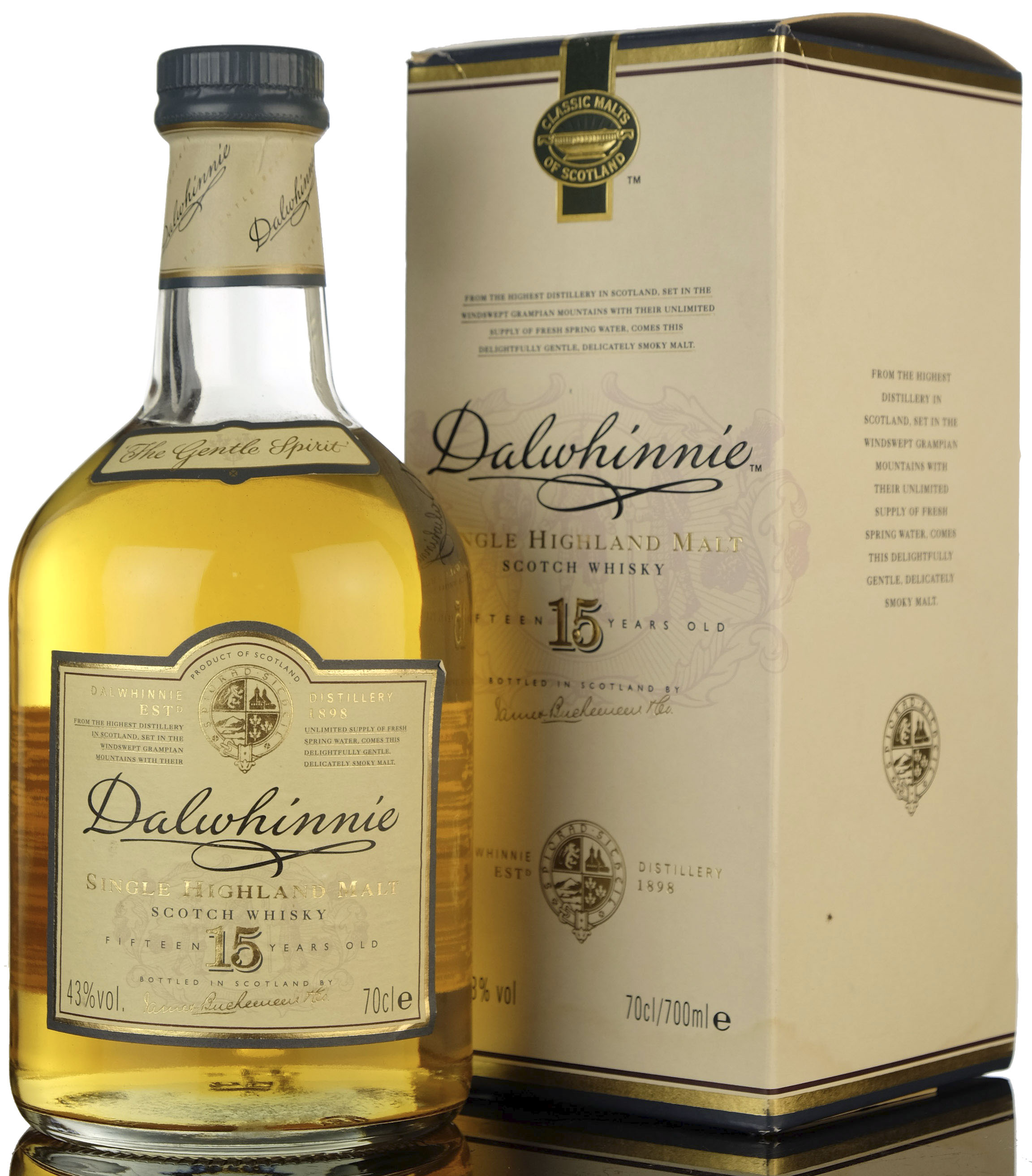 Dalwhinnie 15 Year Old - Early 2000s