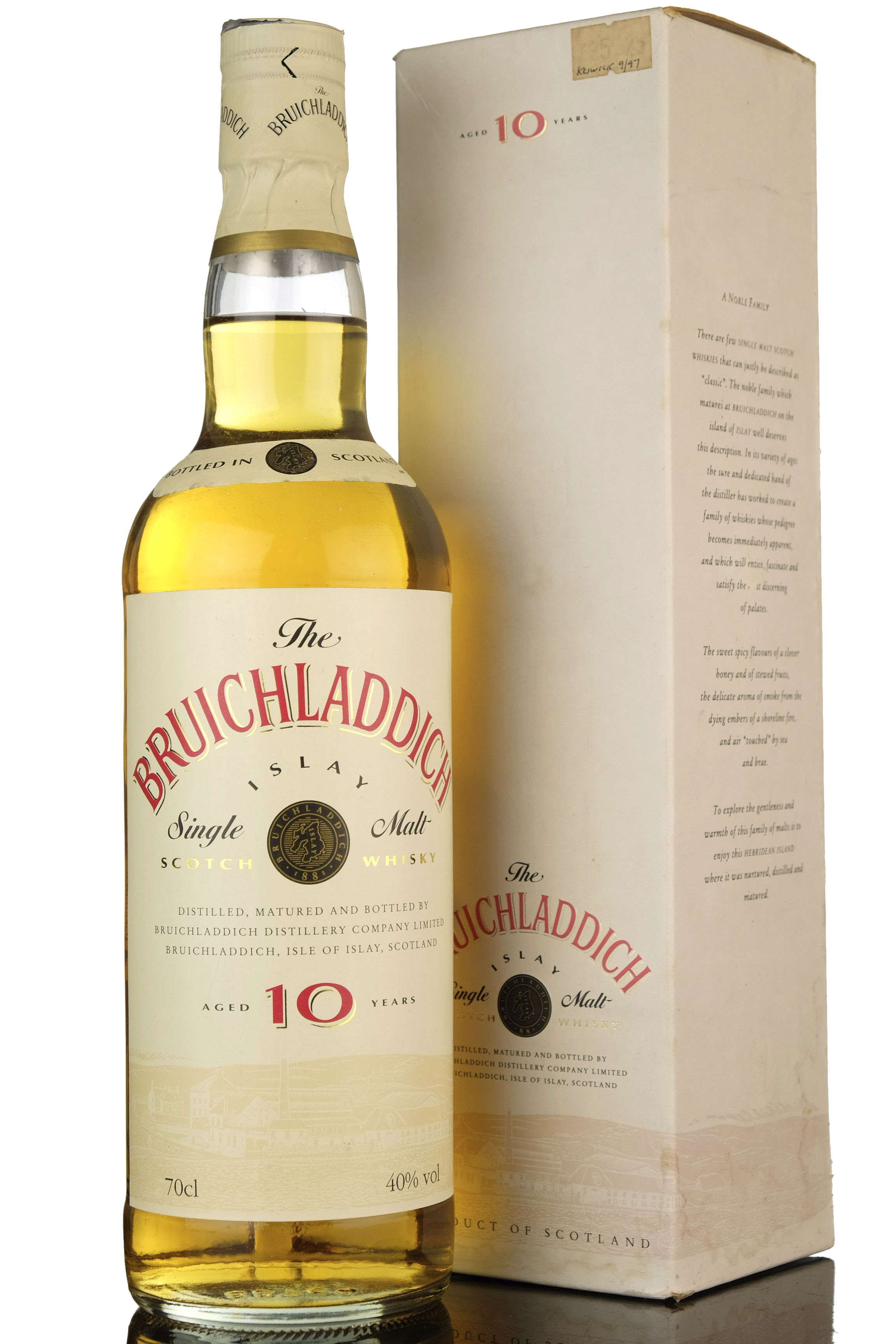 Bruichladdich 10 Year Old - 1990s