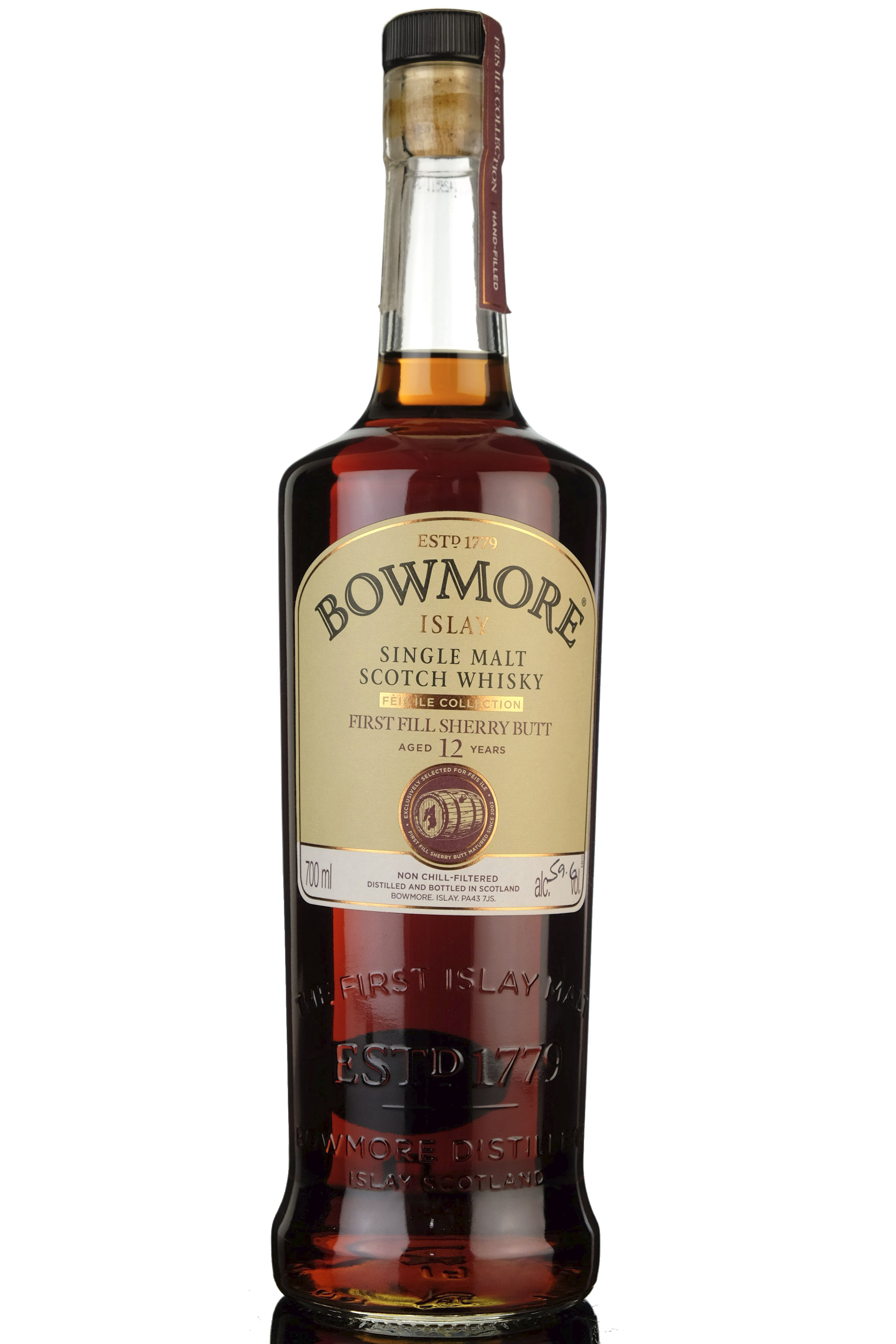 Bowmore 12 Year Old - Festival 2015 - Hand Filled