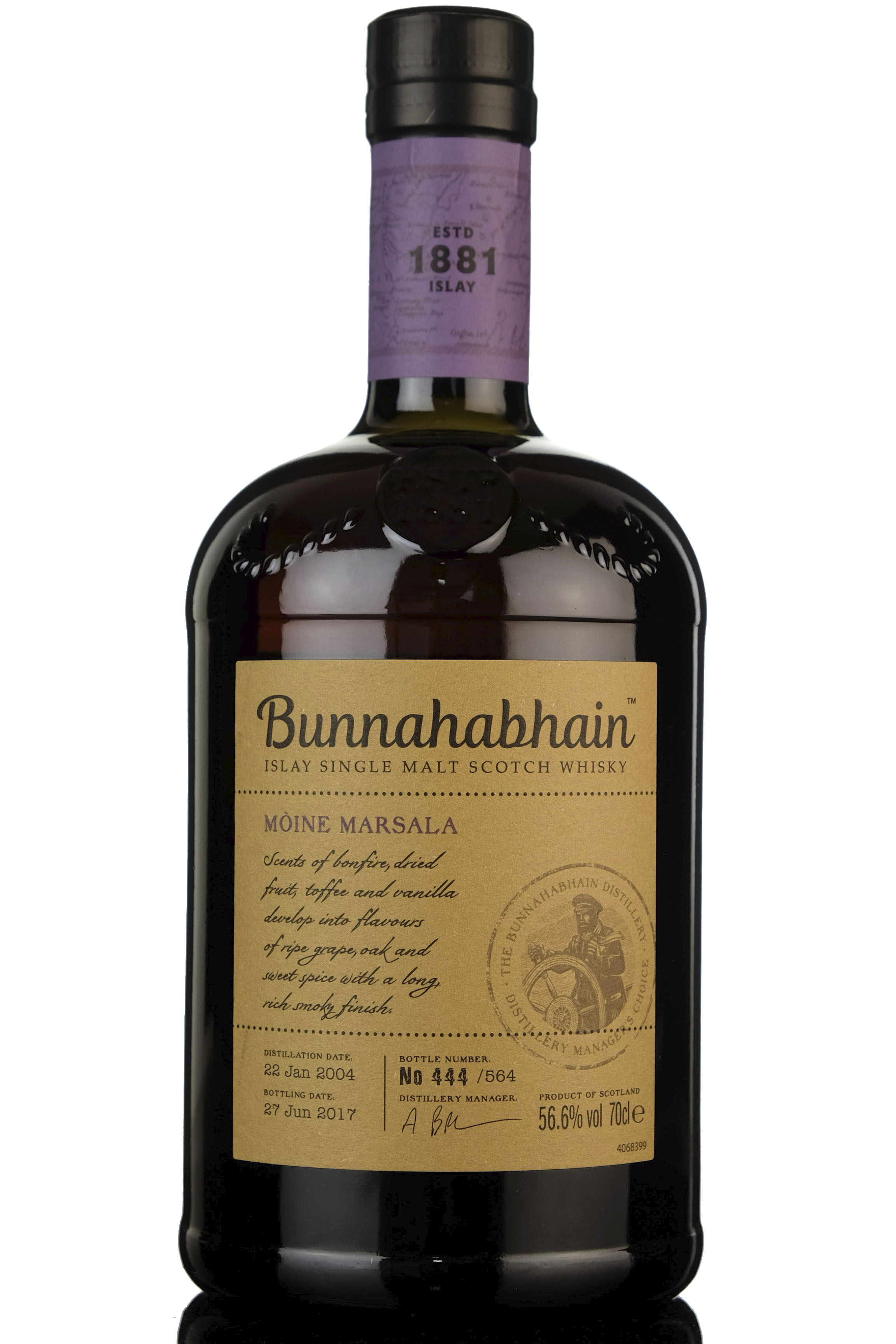 Bunnahabhain 2004 - 2017 - Moine Marsala