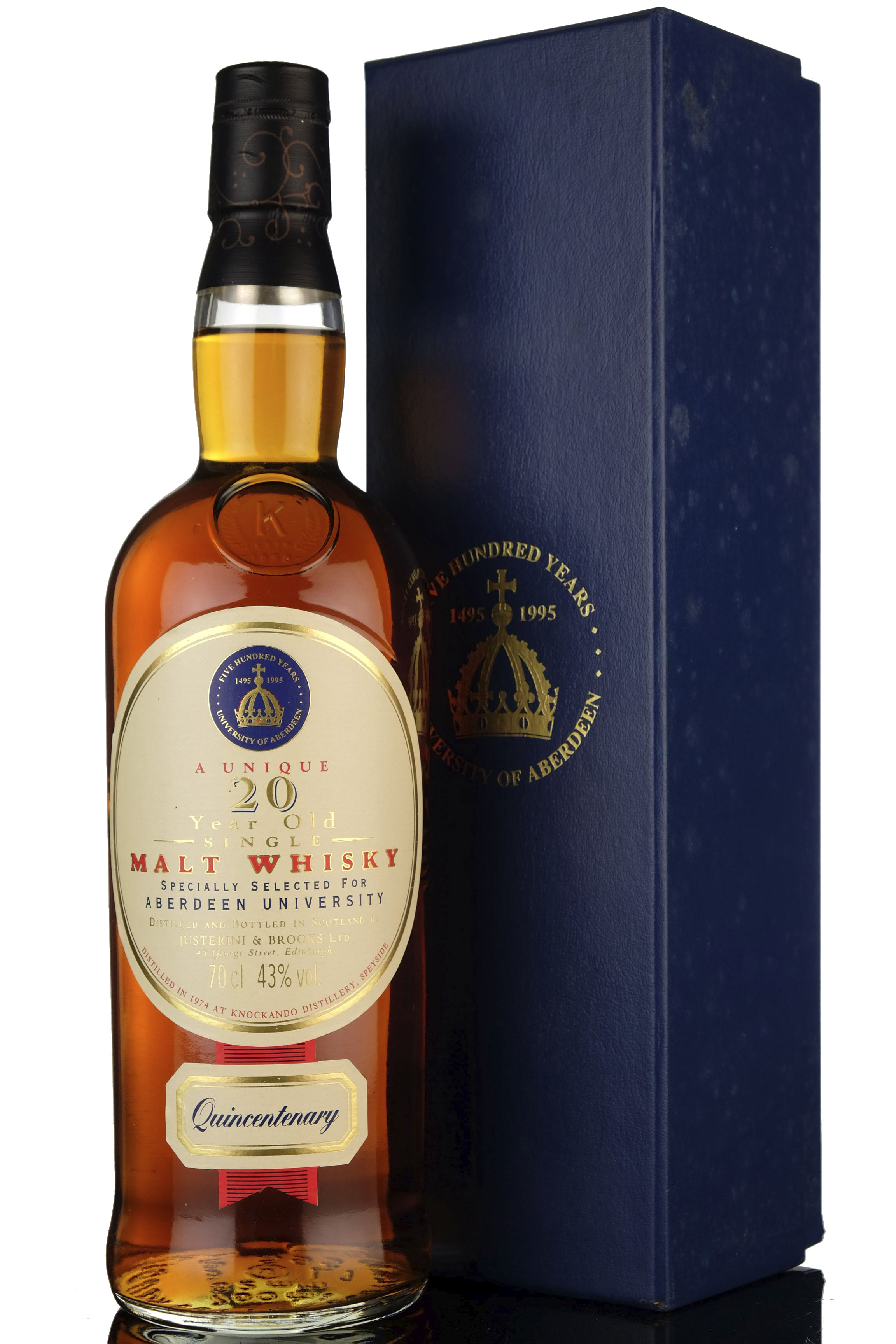 Knockando 1974 - 20 Year Old - Aberdeen University Quincentenary 1995