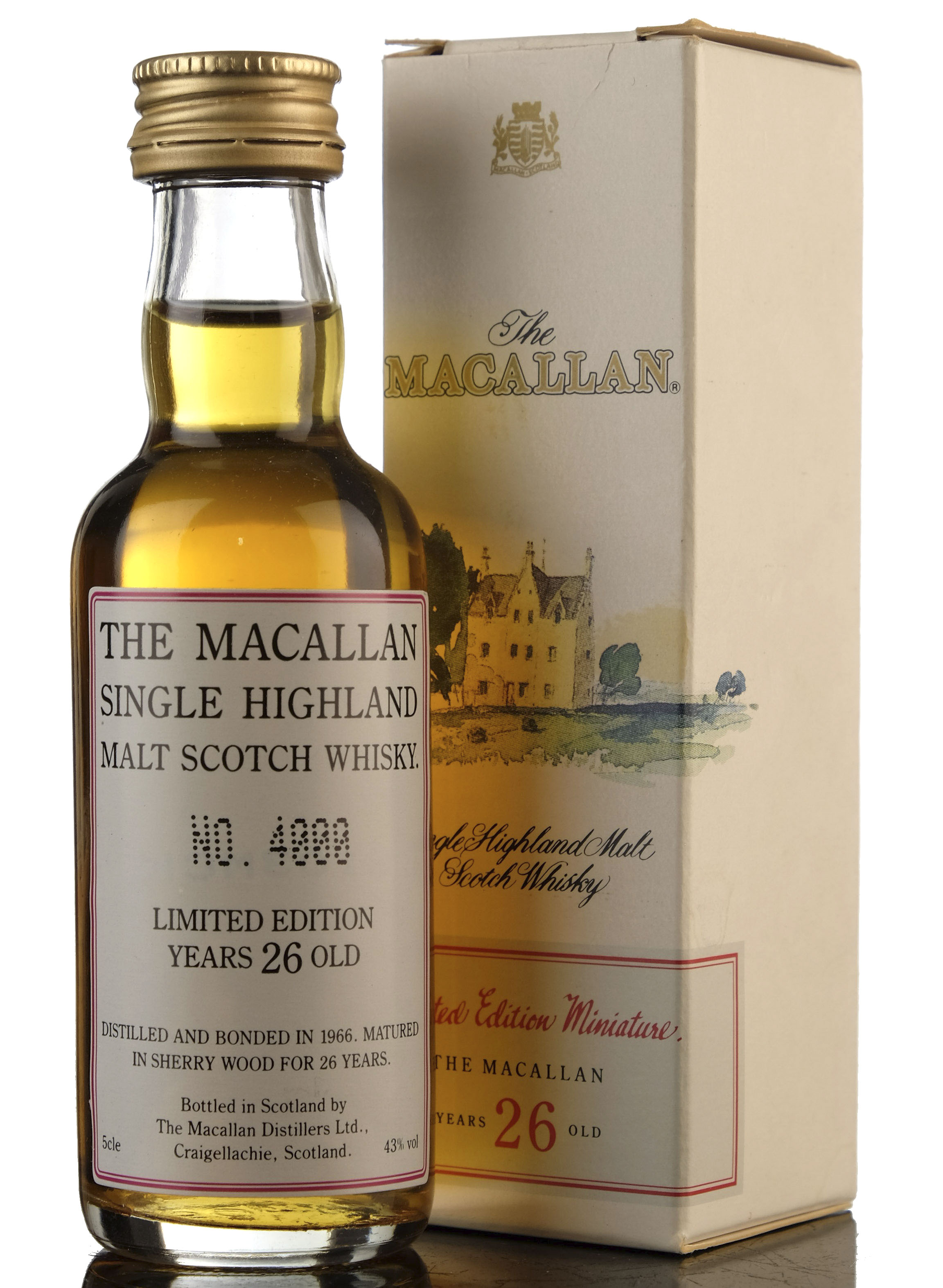 Macallan 1966 - 26 Year Old - Miniature