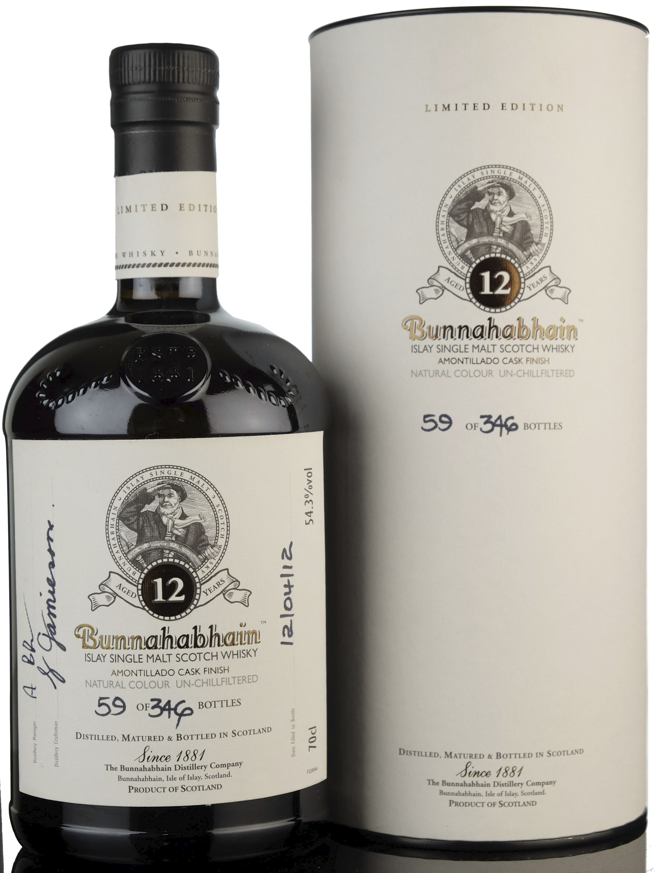 Bunnahabhain 12 Festival 2012 Amontillado Cask Finish