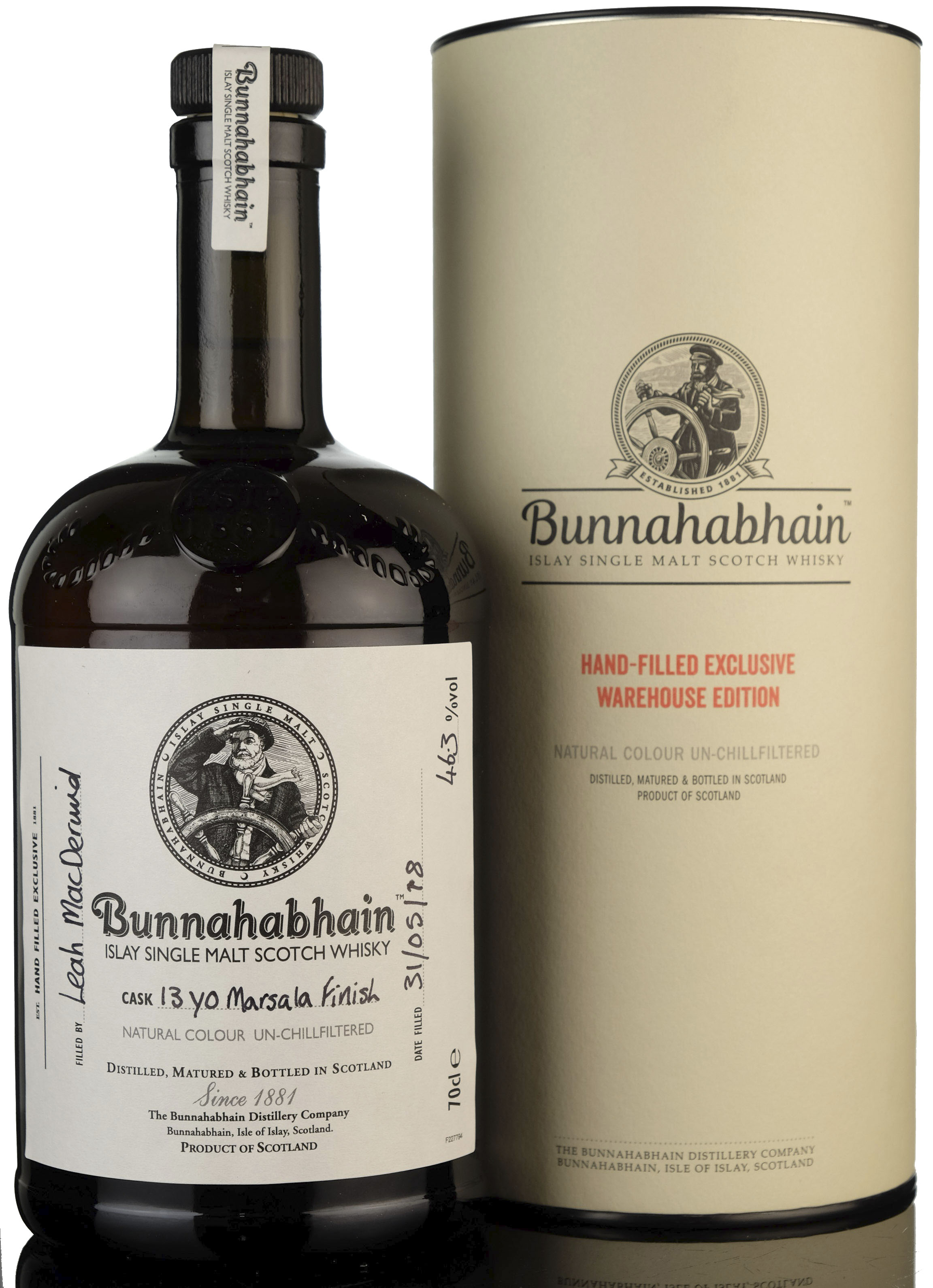 Bunnahabhain Hand Filled 2018