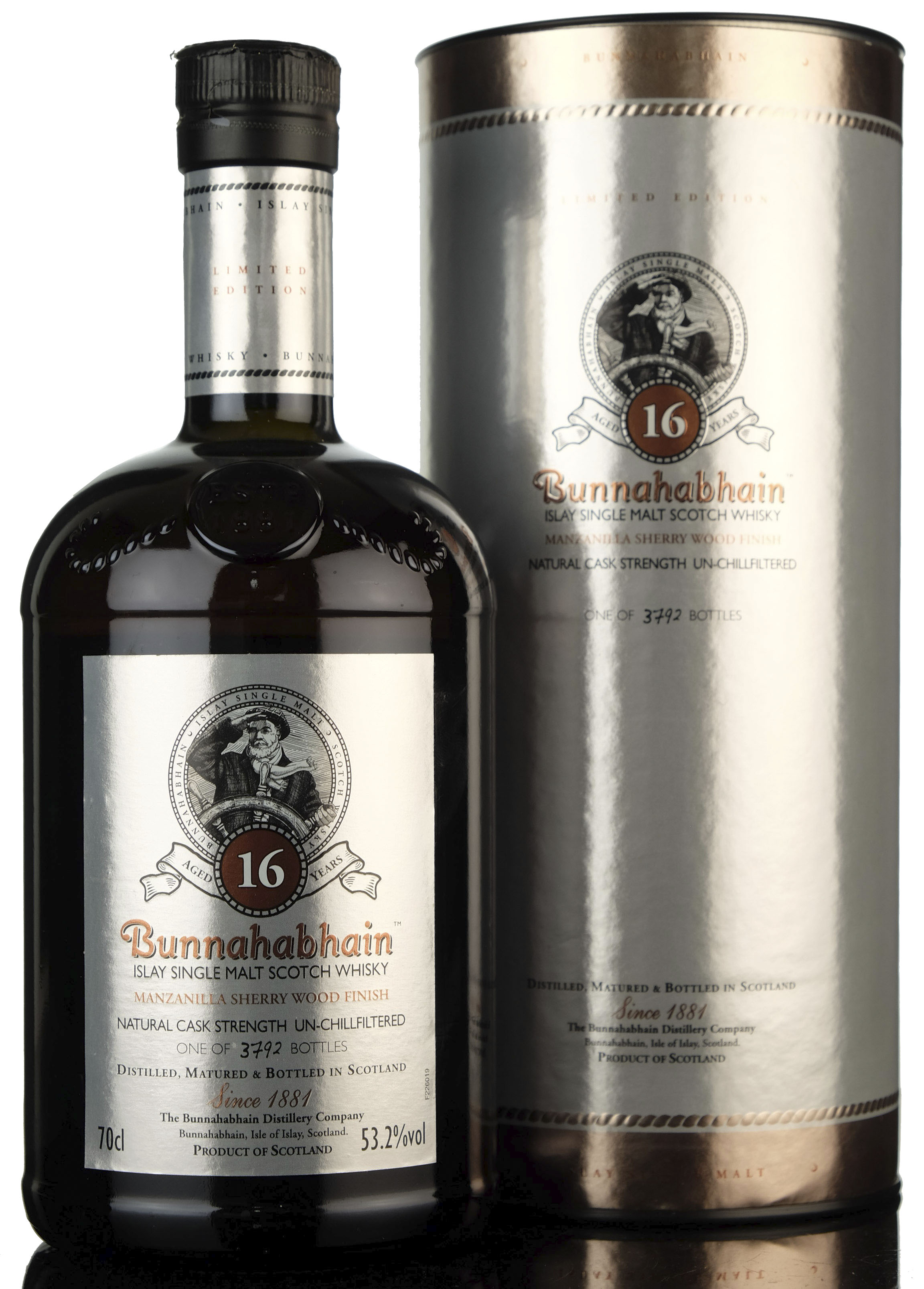 Bunnahabhain 16 Year Old - Manzanilla Sherry