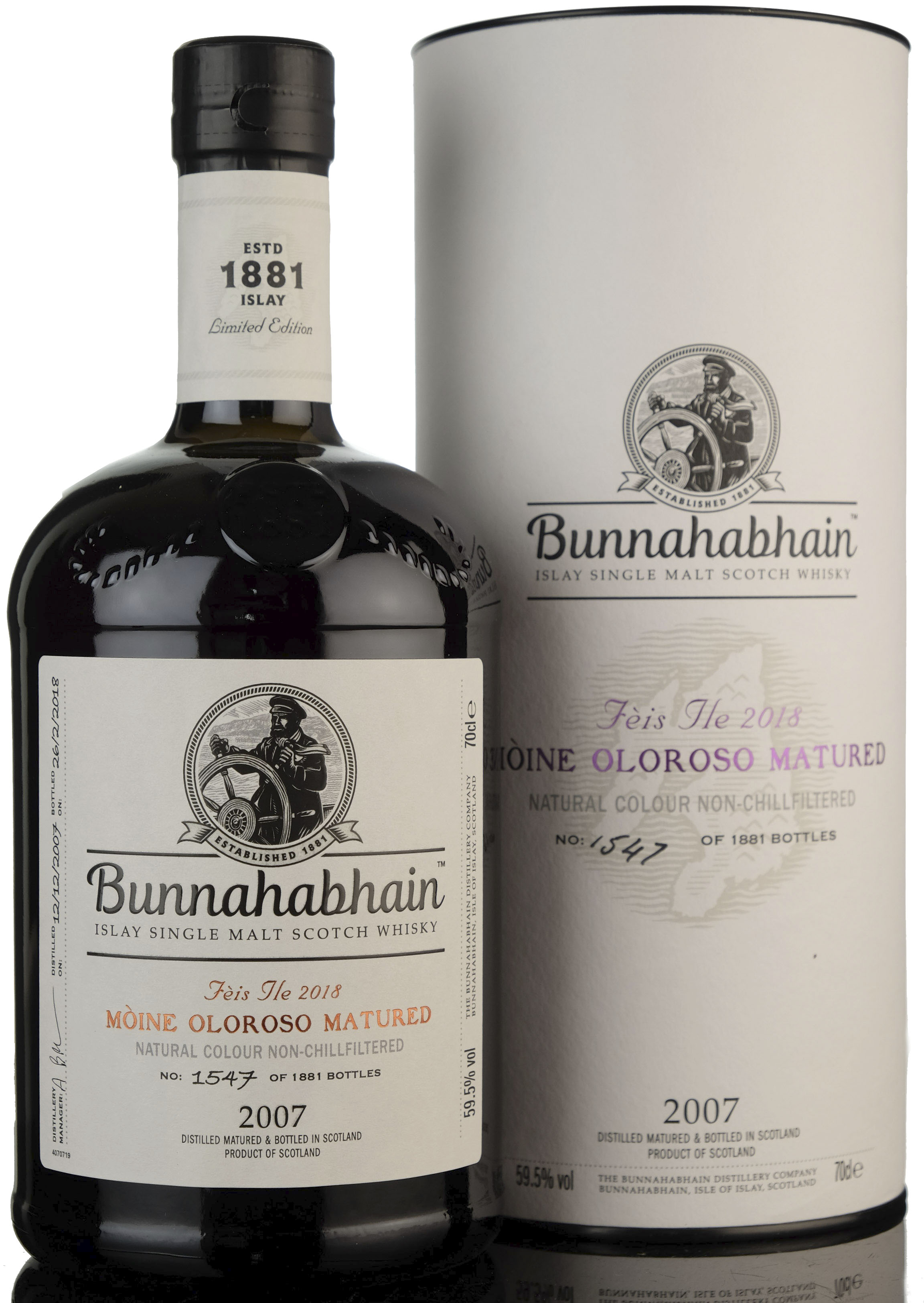 Bunnahabhain 2007 - 10 Year Old - Festival 2018