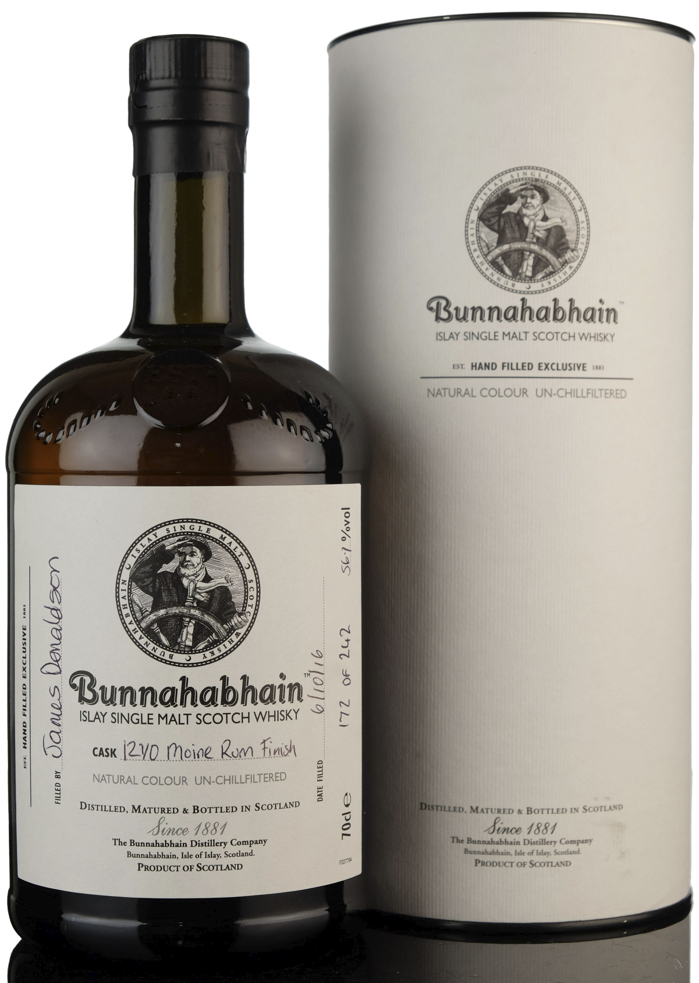 Bunnahabhain Hand Filled 2016