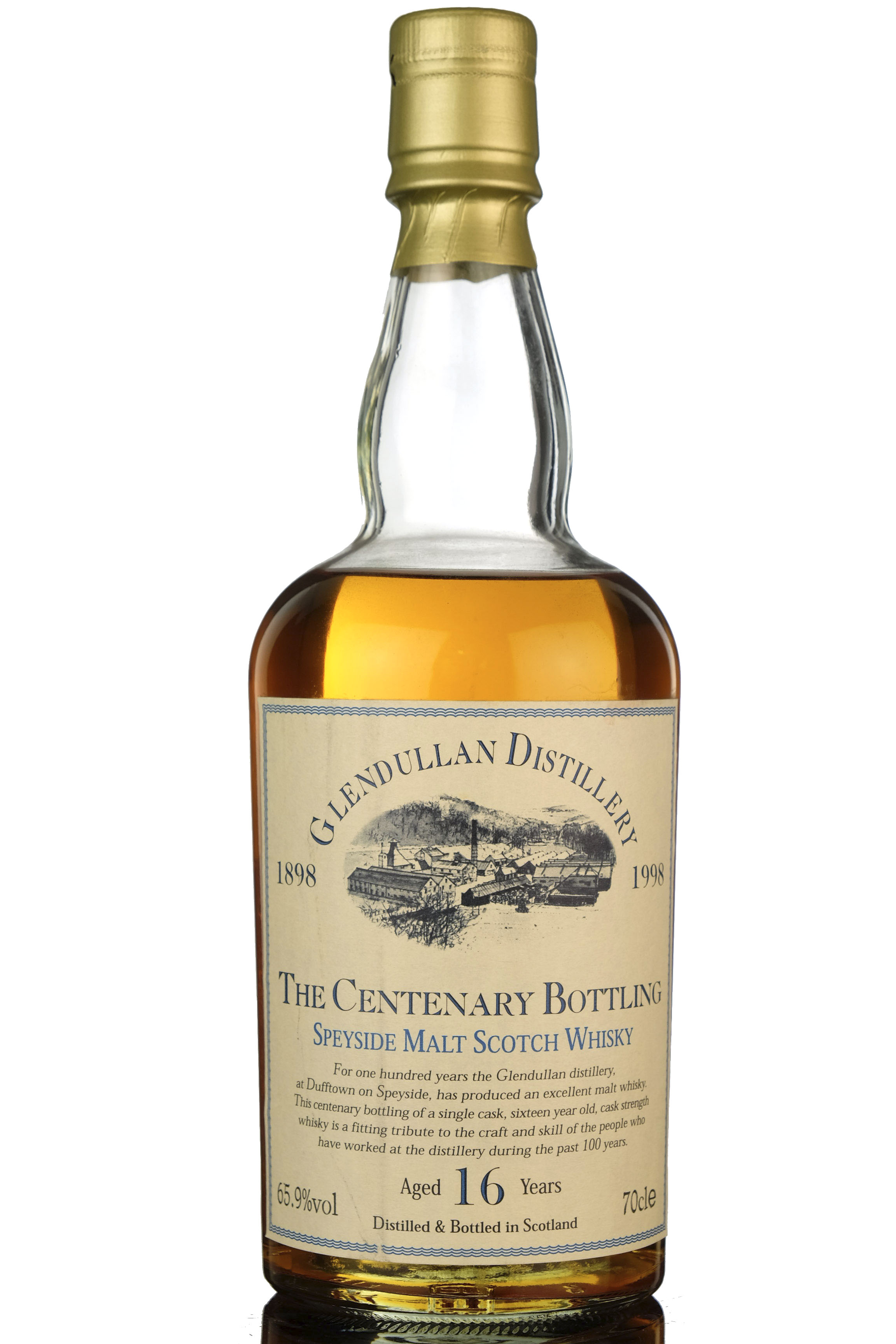Glendullan 16 Year Old - Centenary Bottling 1898-1998