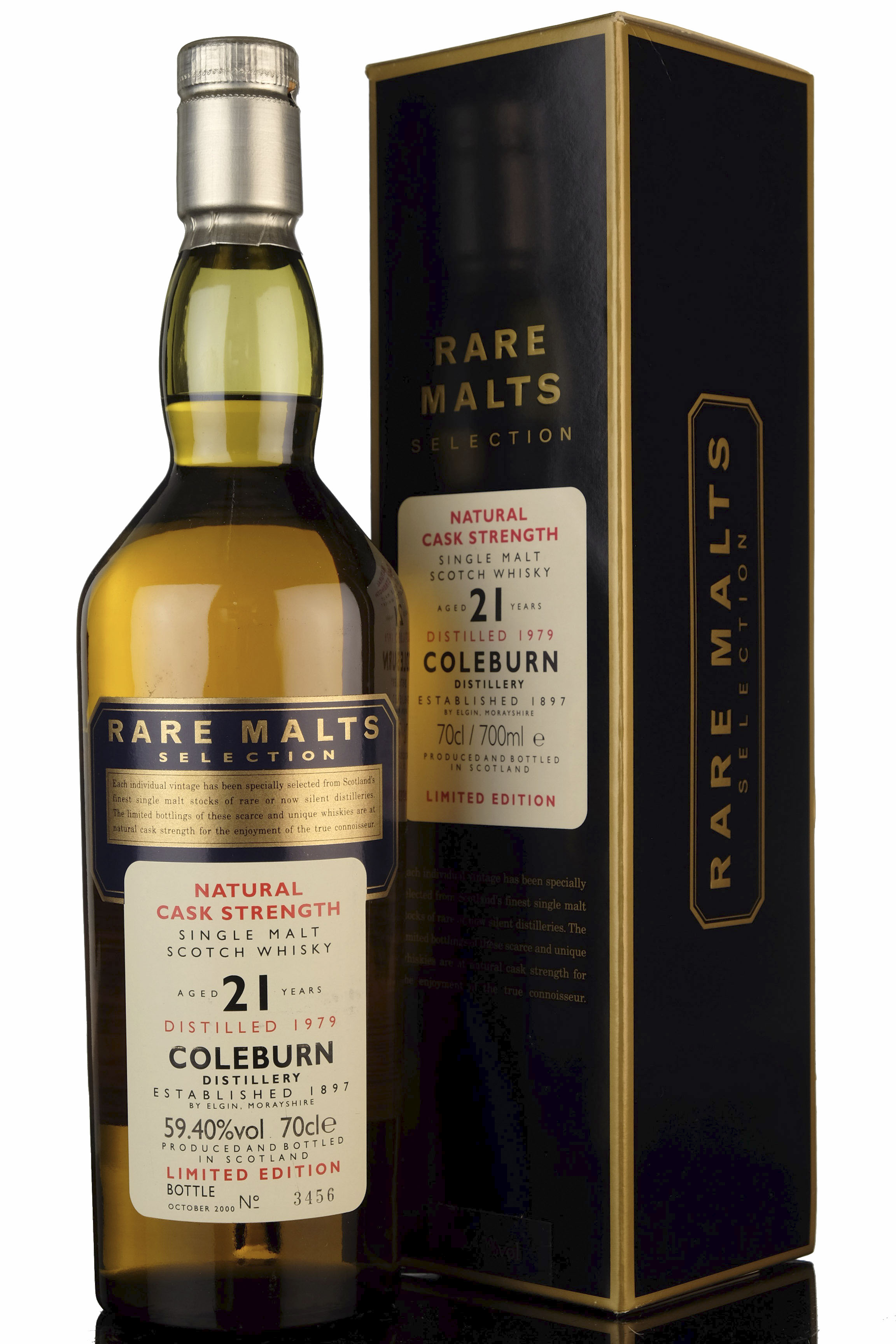 Coleburn 1979-2000 - 21 Year Old - Rare Malts 59.40%