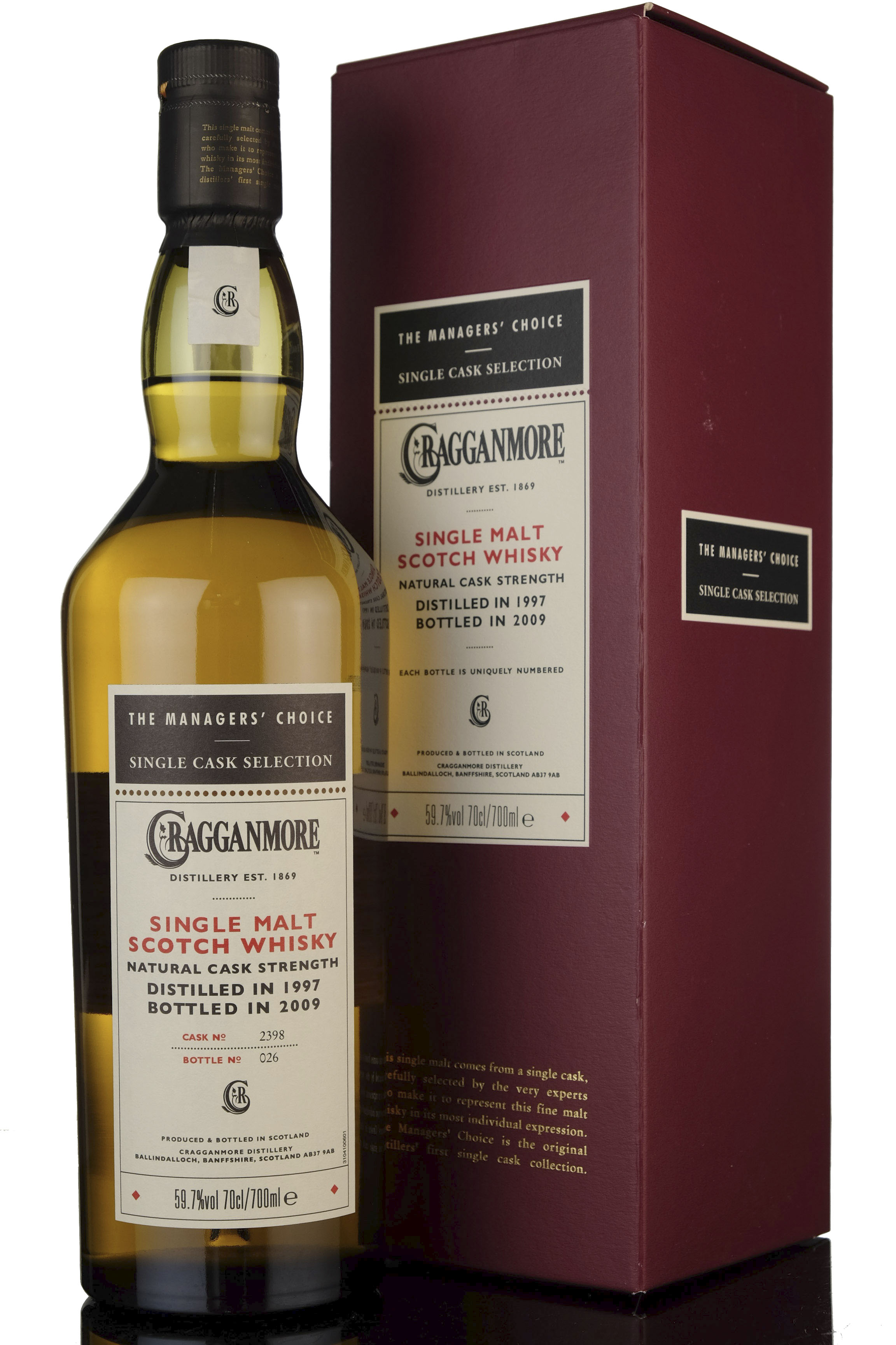 Cragganmore 1997 - 2009 Managers Choice