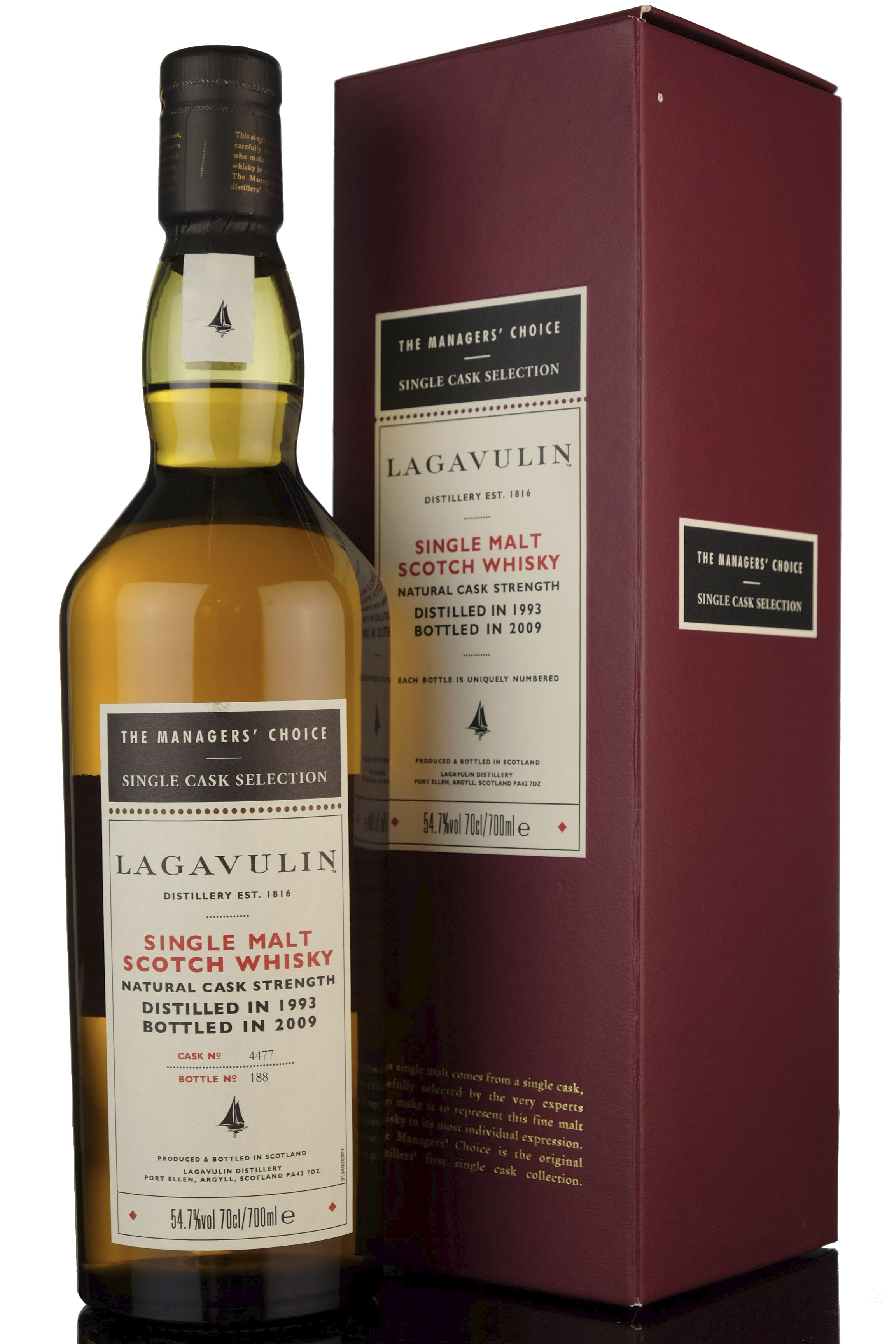 Lagavulin 1993 - 2009 Managers Choice