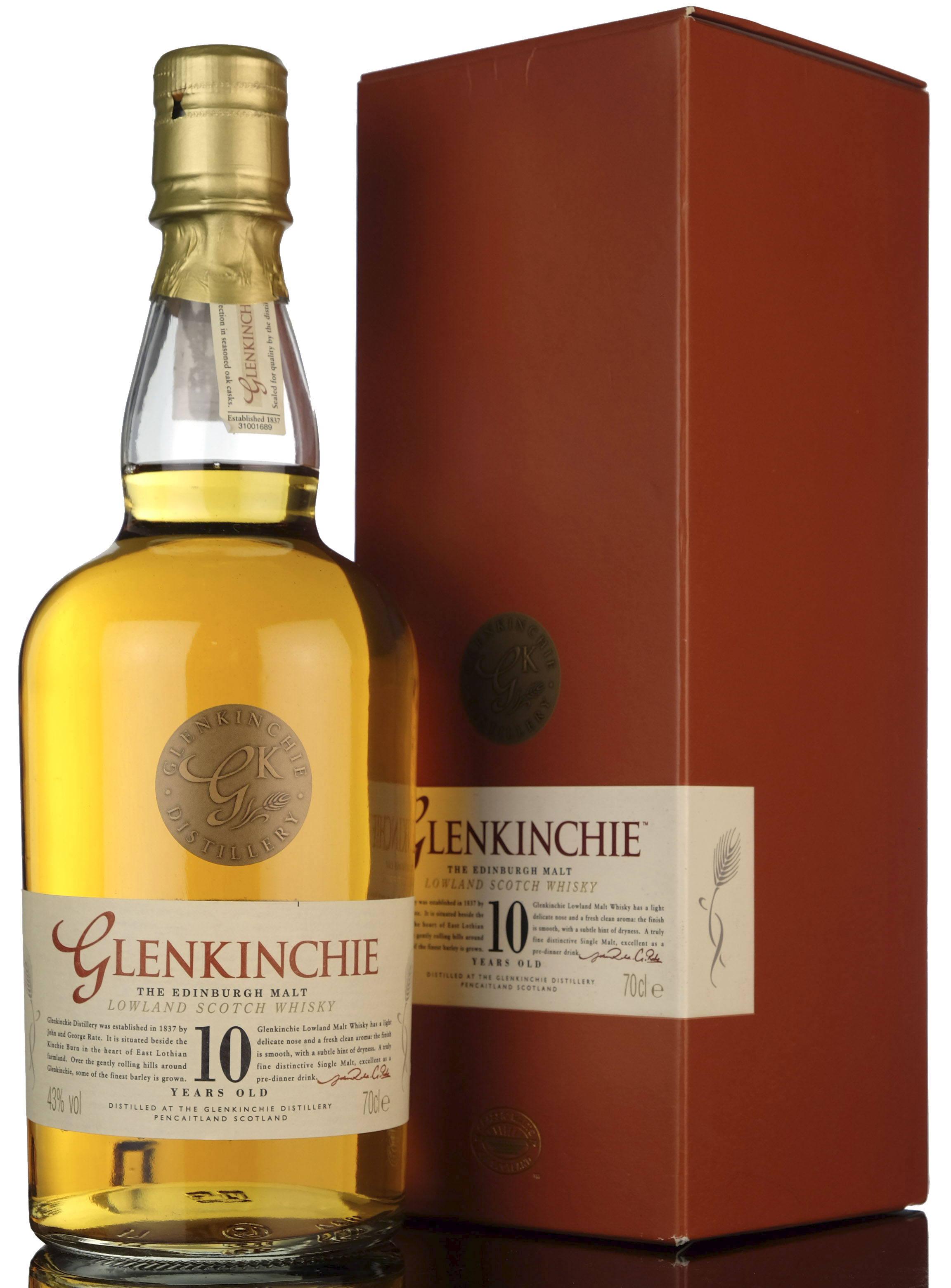 Glenkinchie 10 Year Old