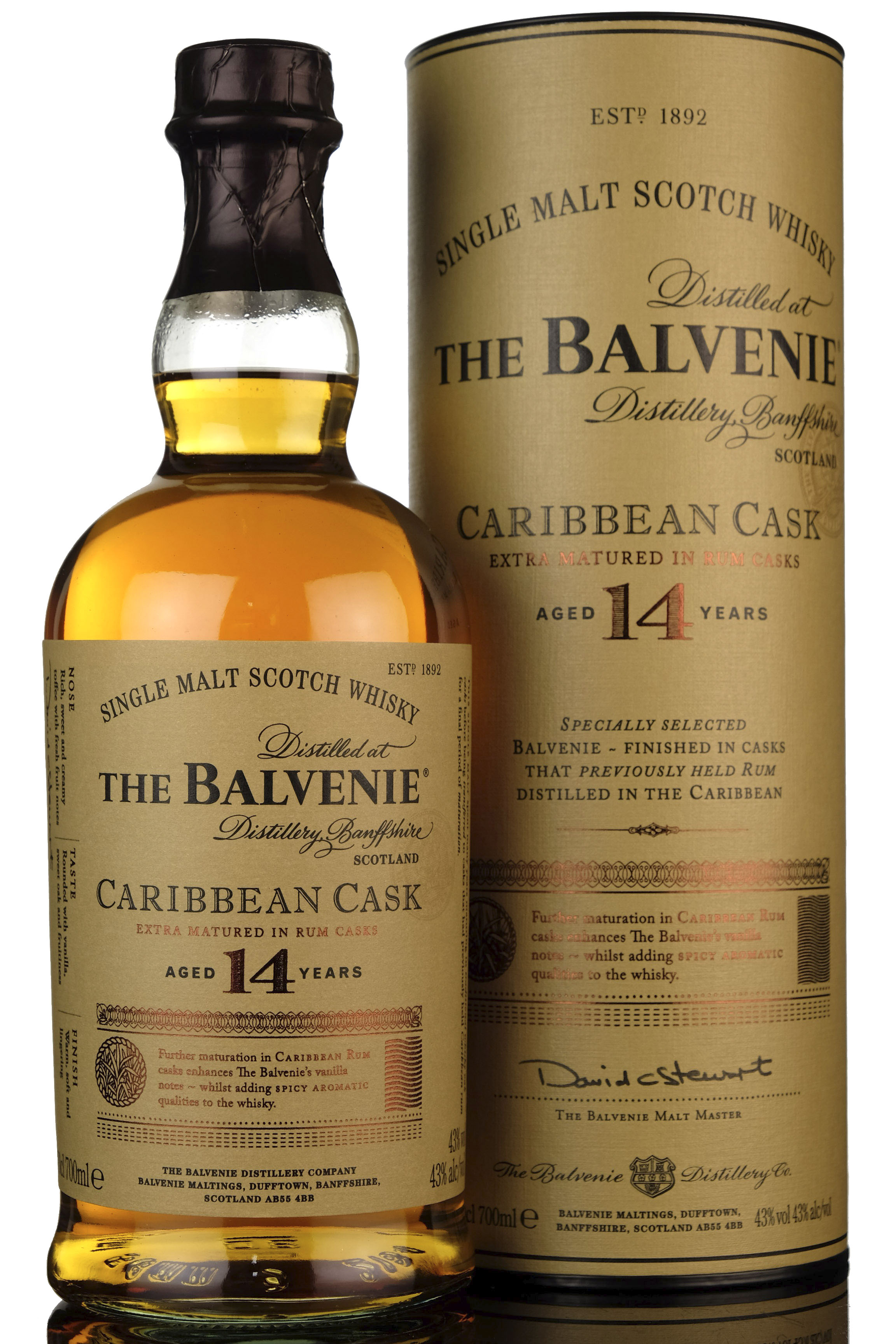 Balvenie 14 Year Old - Caribbean Cask