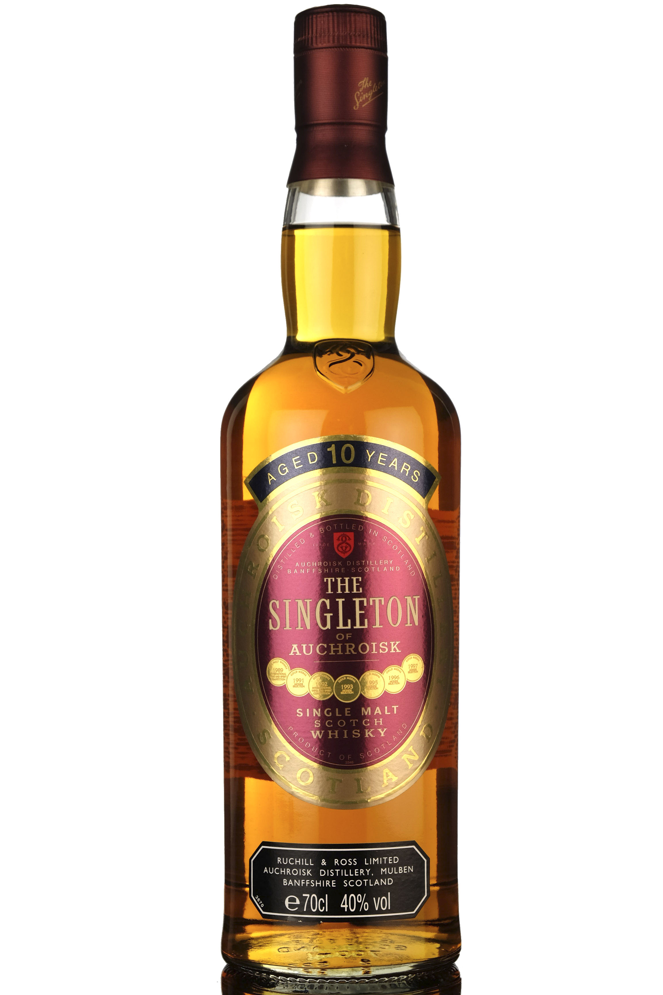 Singleton Of Auchroisk 10 Year Old