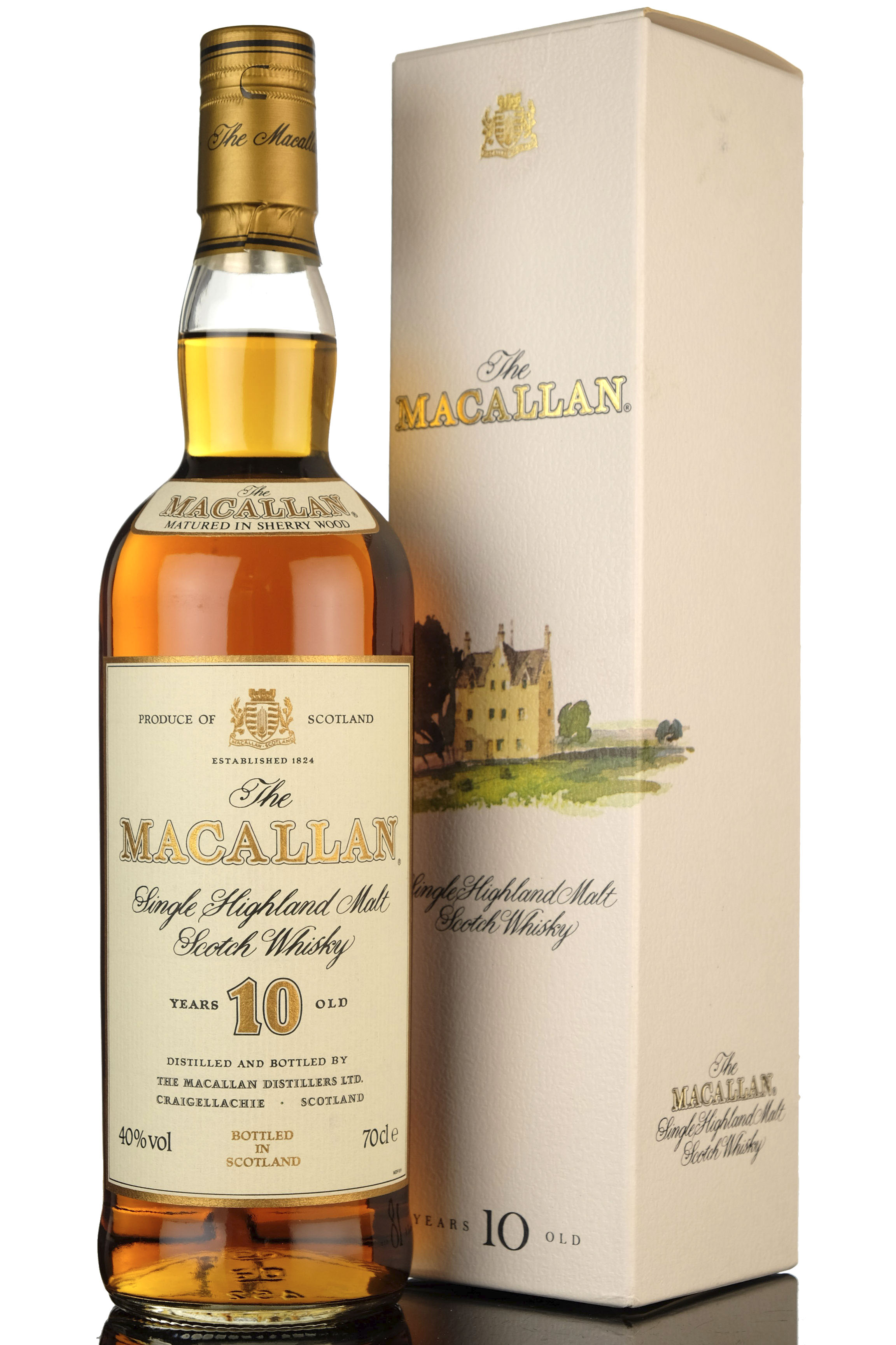 Macallan 10 Year Old - Sherry Cask - 1990s