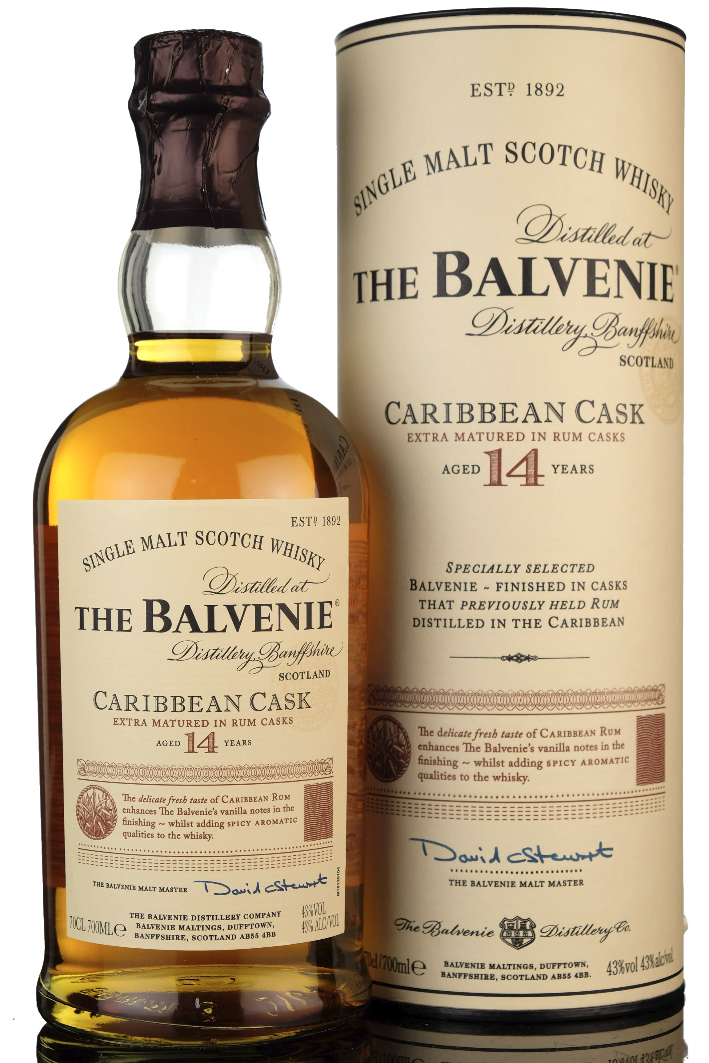 Balvenie 14 Year Old - Caribbean Cask
