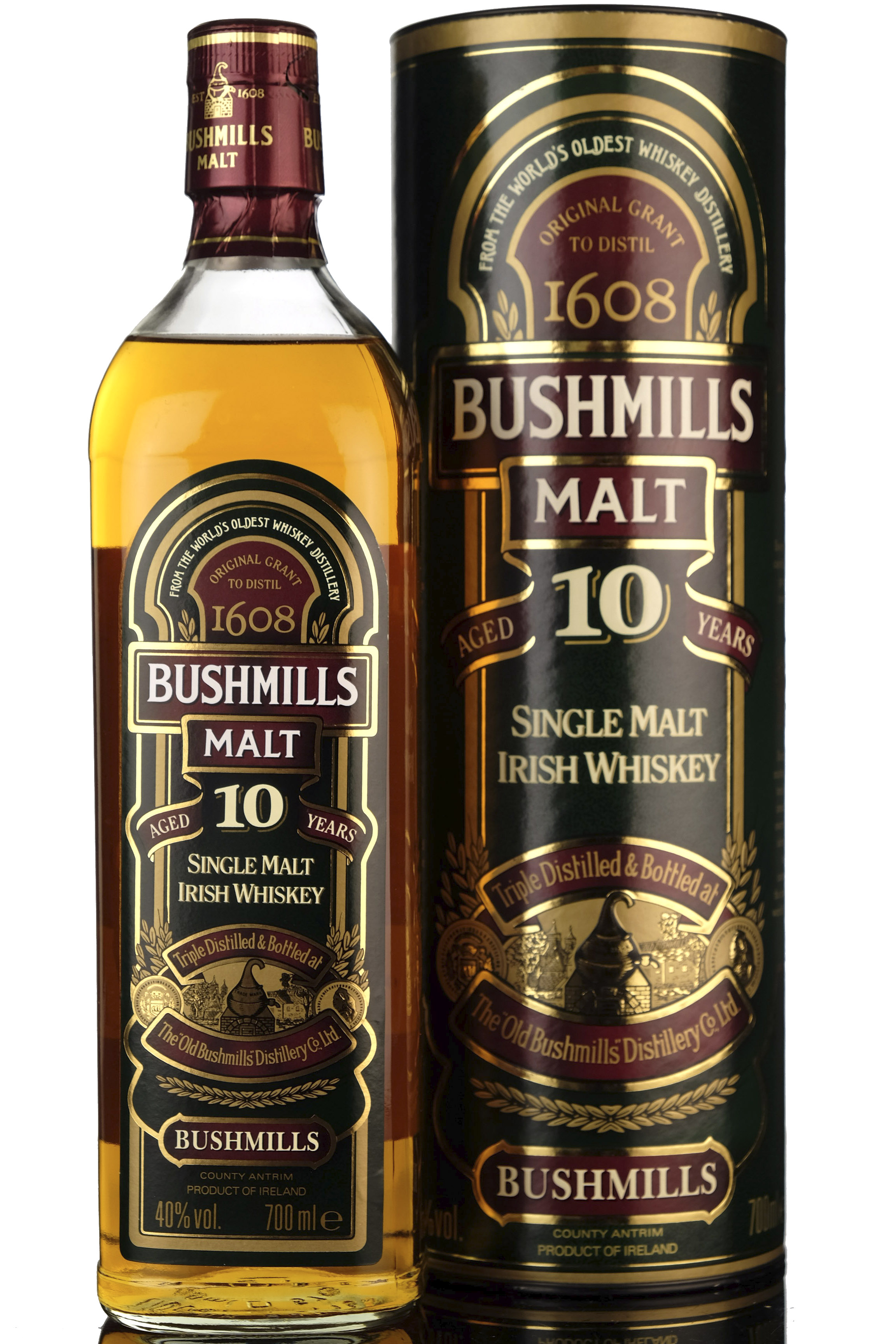 Bushmills 10 Year Old - Irish Whiskey