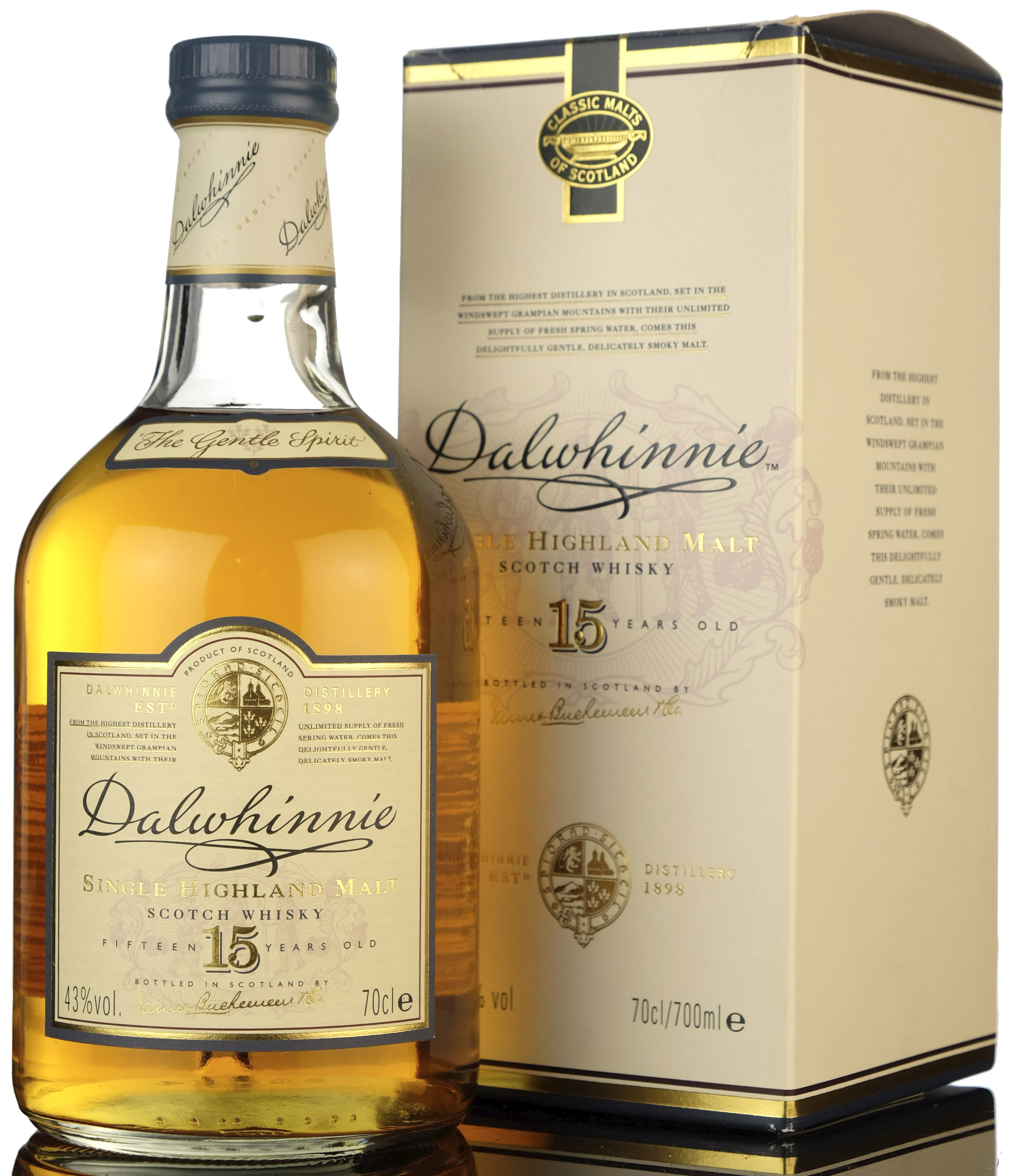 Dalwhinnie 15 Year Old - Early 2000s